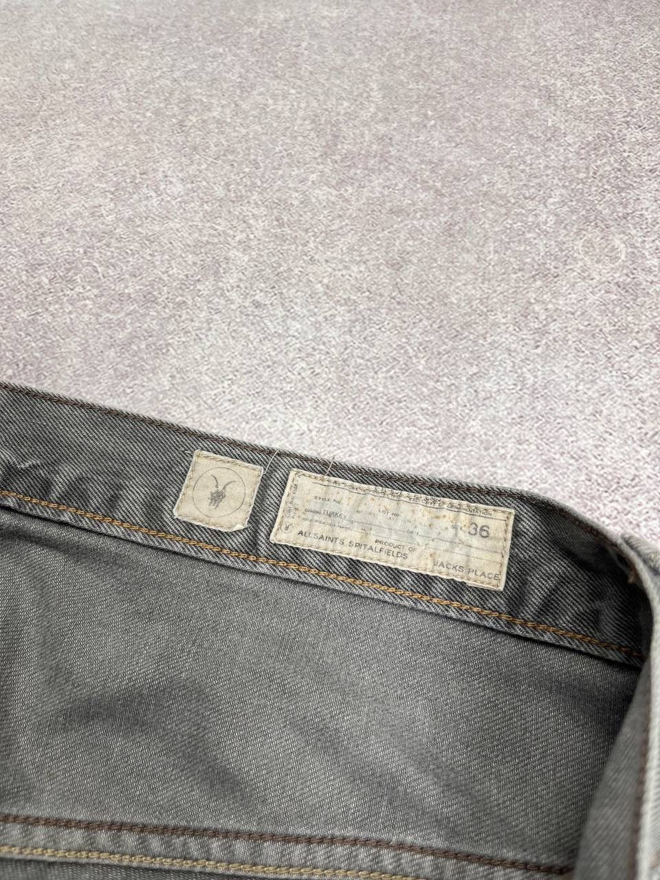 Allsaints × Japanese Brand × Vintage VINTAGE ALLSAINTS AVANTGARDE DENIM FLARED PANTS JAPANESE 36 Size US 36 / EU 52 - 6 Thumbnail