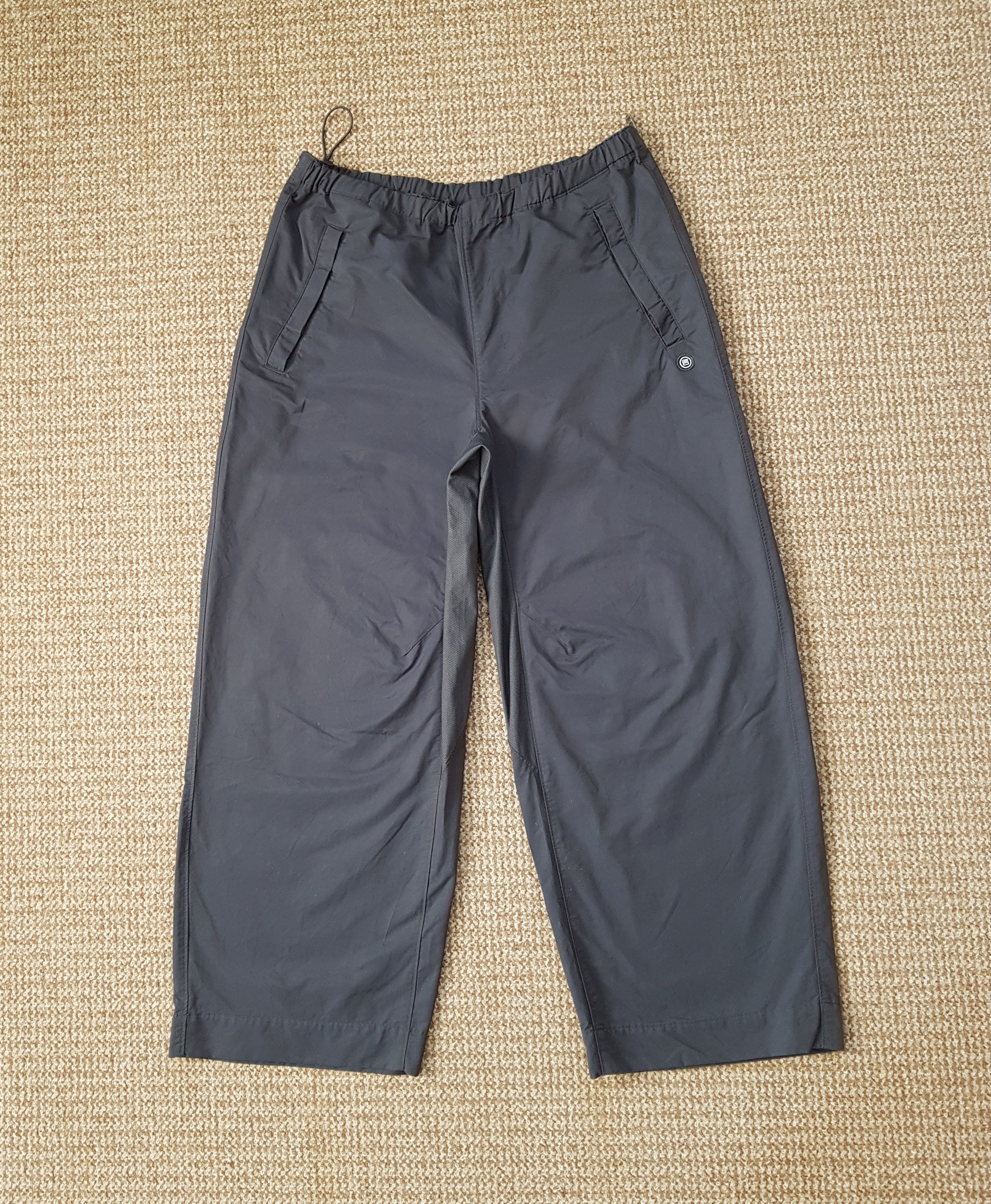 Nike Vintage y2k Nike B2 Wide Loose Nylon Pants Size US 34 / EU 50 - 2 Thumbnail