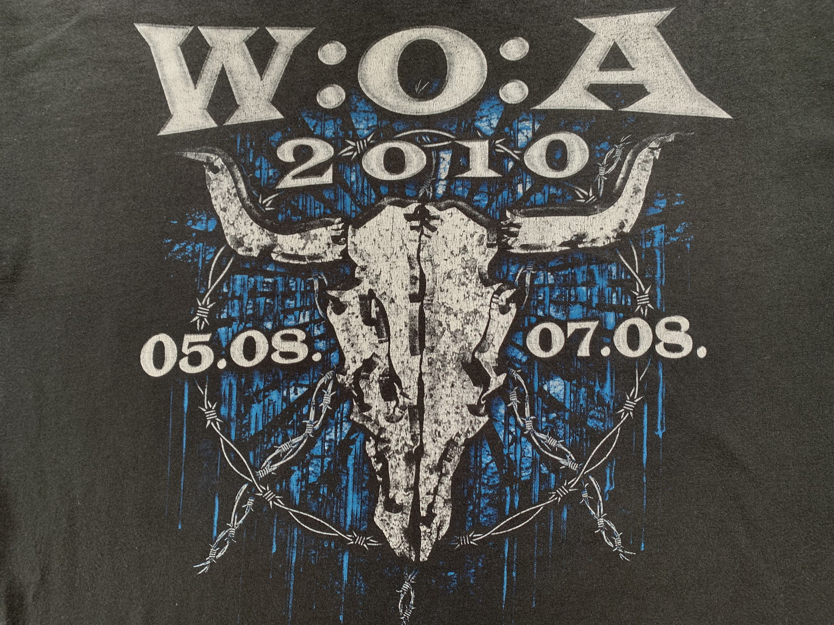 Band Tees Vintage Wacken 2011 WOA T Shirt Size US XXL / EU 58 / 5 - 5 Thumbnail