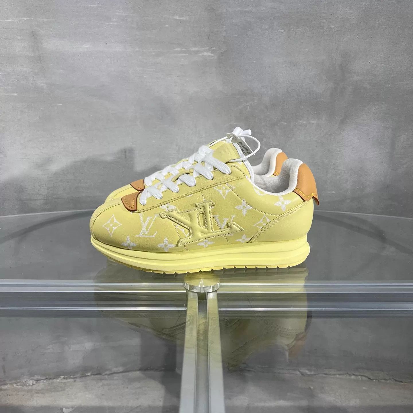 Louis Vuitton LV x Nigo Buttersoft FW25 Light Yellow UK3.5 (37.5) Size US 7 / IT 37 - 3 Thumbnail