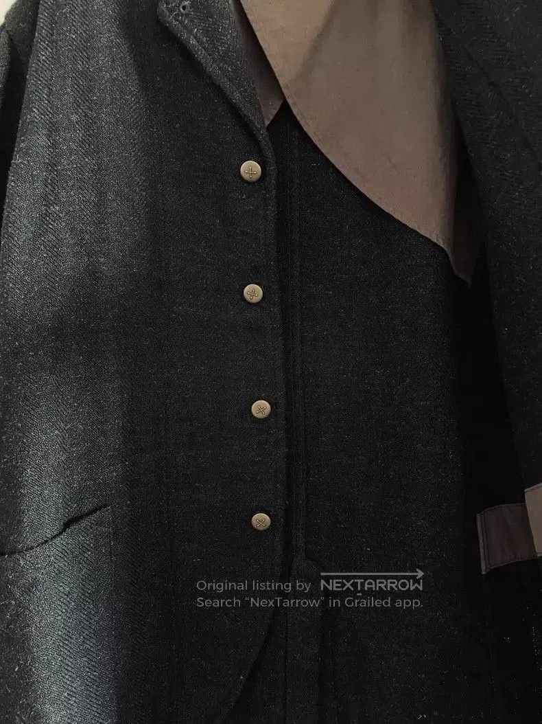 Kapital KAPITAL Wool Linen Single Breasted Jacket Size US XL / EU 56 / 4 - 5 Thumbnail