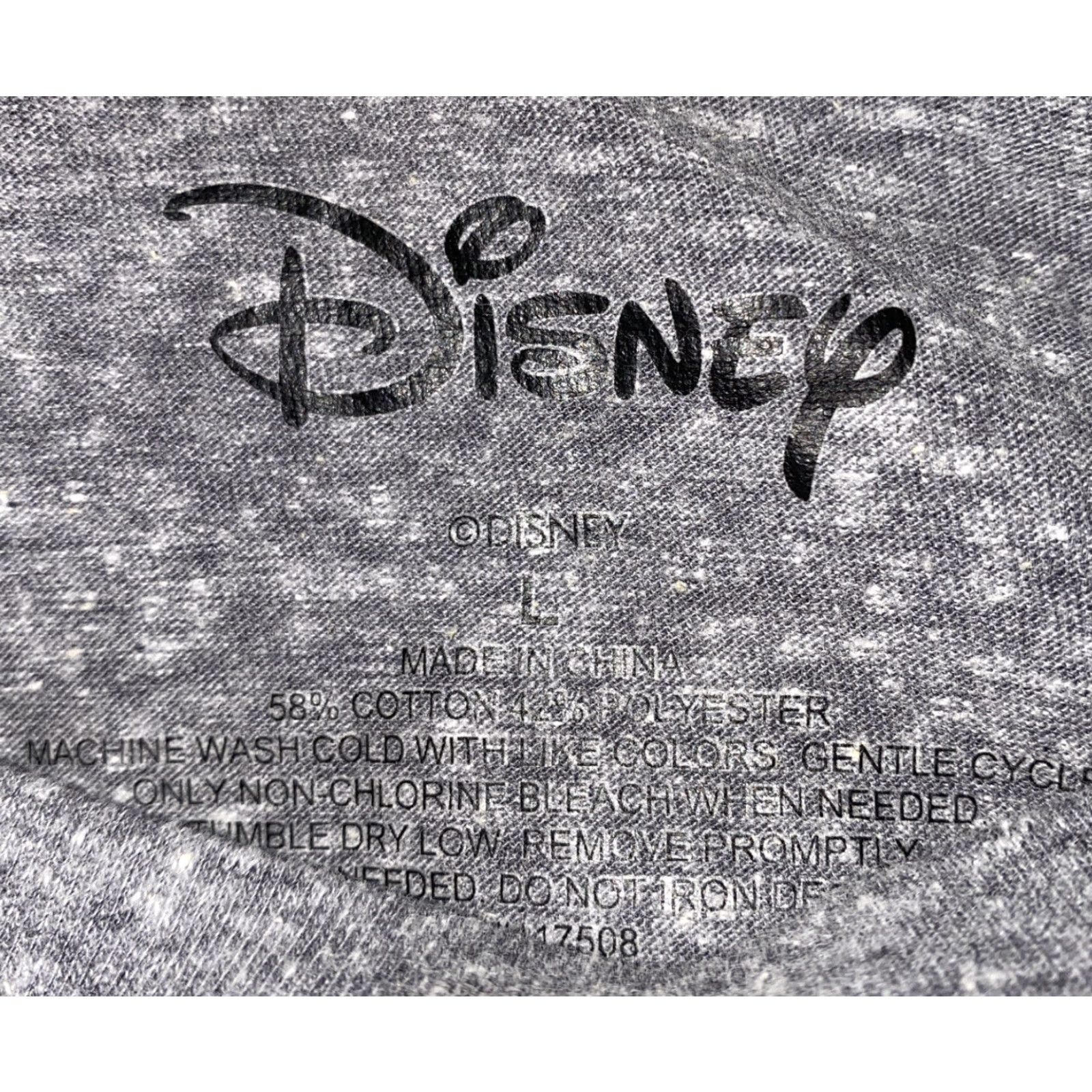 Disney Disney Mens Gray Short Sleeve Mickey Mouse T-Shirt Size L Size US L / EU 52-54 / 3 - 4 Thumbnail