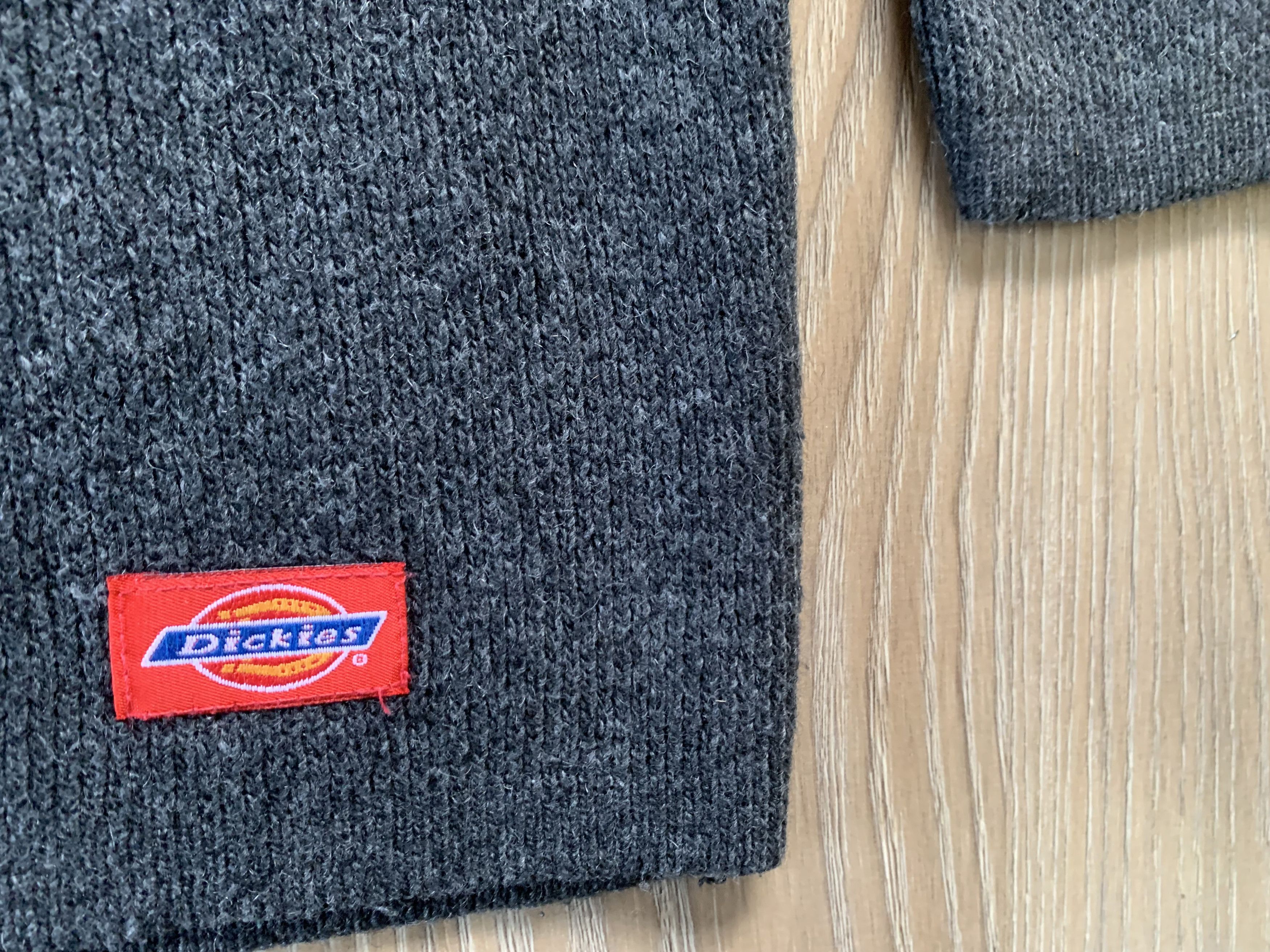 Dickies Dickies Mens Vintage Grey Wool Sweater Crew Neck Jumper Size US M / EU 48-50 / 2 - 6 Thumbnail