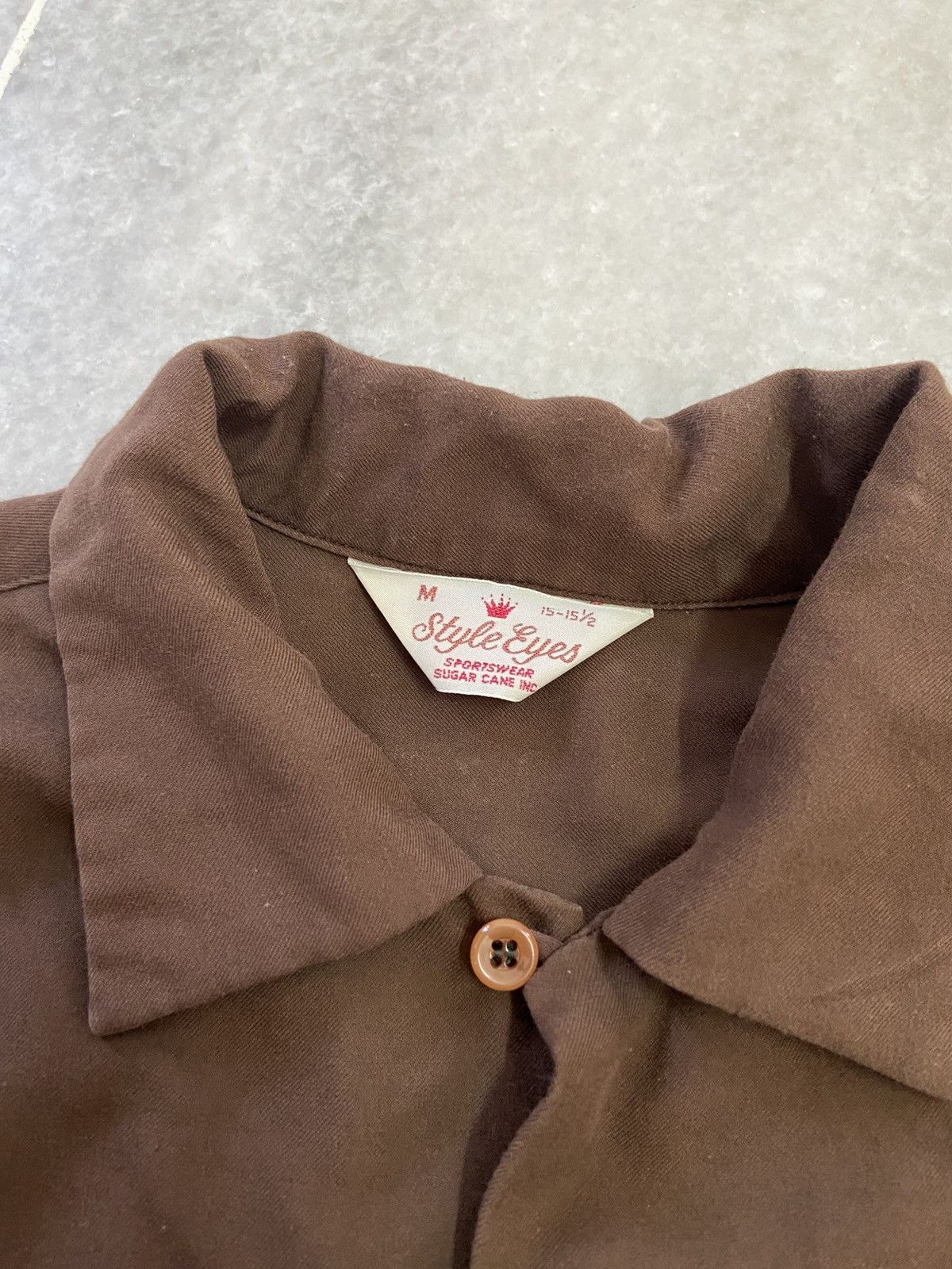 Sugar Cane × Toyo Enterprises Vintage Style Eyes Bowling Shirts button up Size US M / EU 48-50 / 2 - 4 Thumbnail