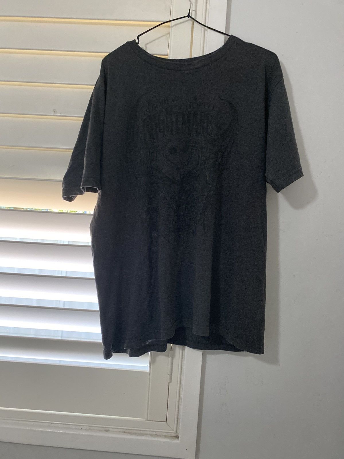Disney Nightmare Disney Grey Baggy Tee Size M / US 6-8 / IT 42-44 - 4 Thumbnail