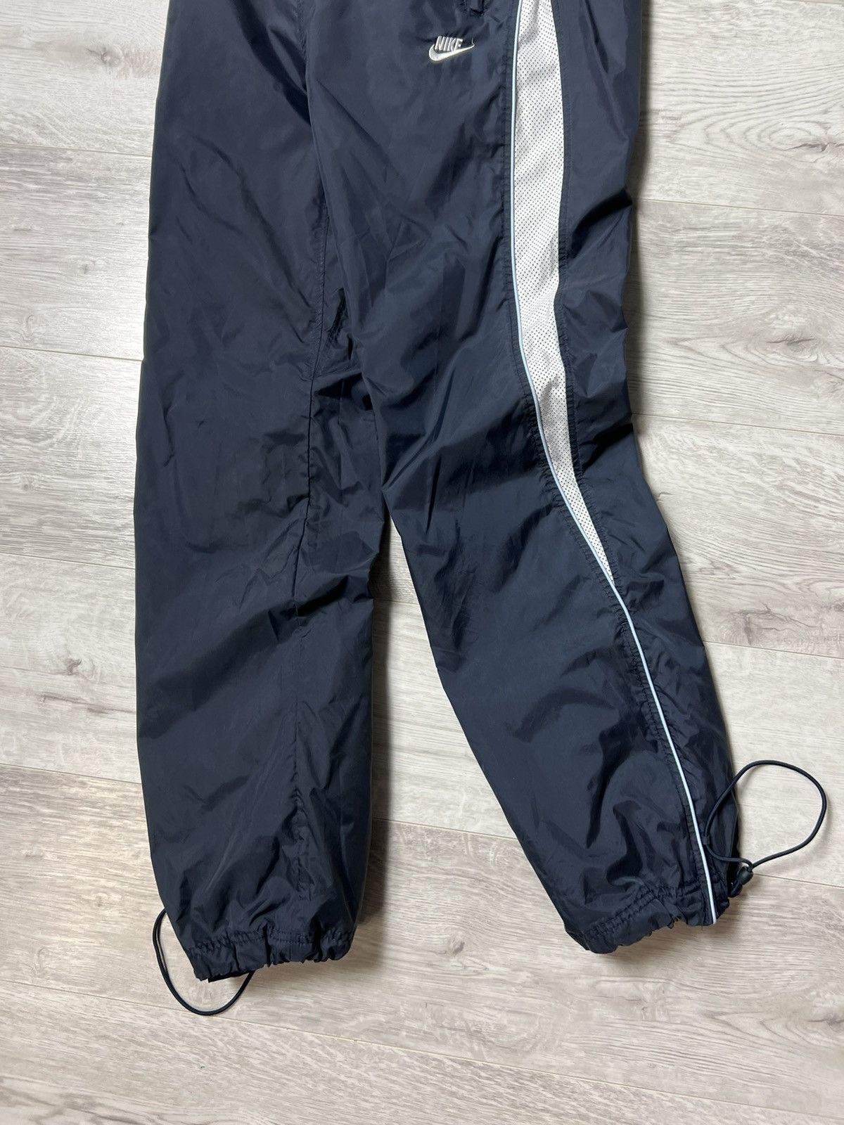 Nike Vintage Nike Swoosh White Track Pants (Sweatpants) Size US 32 / EU 48 - 4 Thumbnail