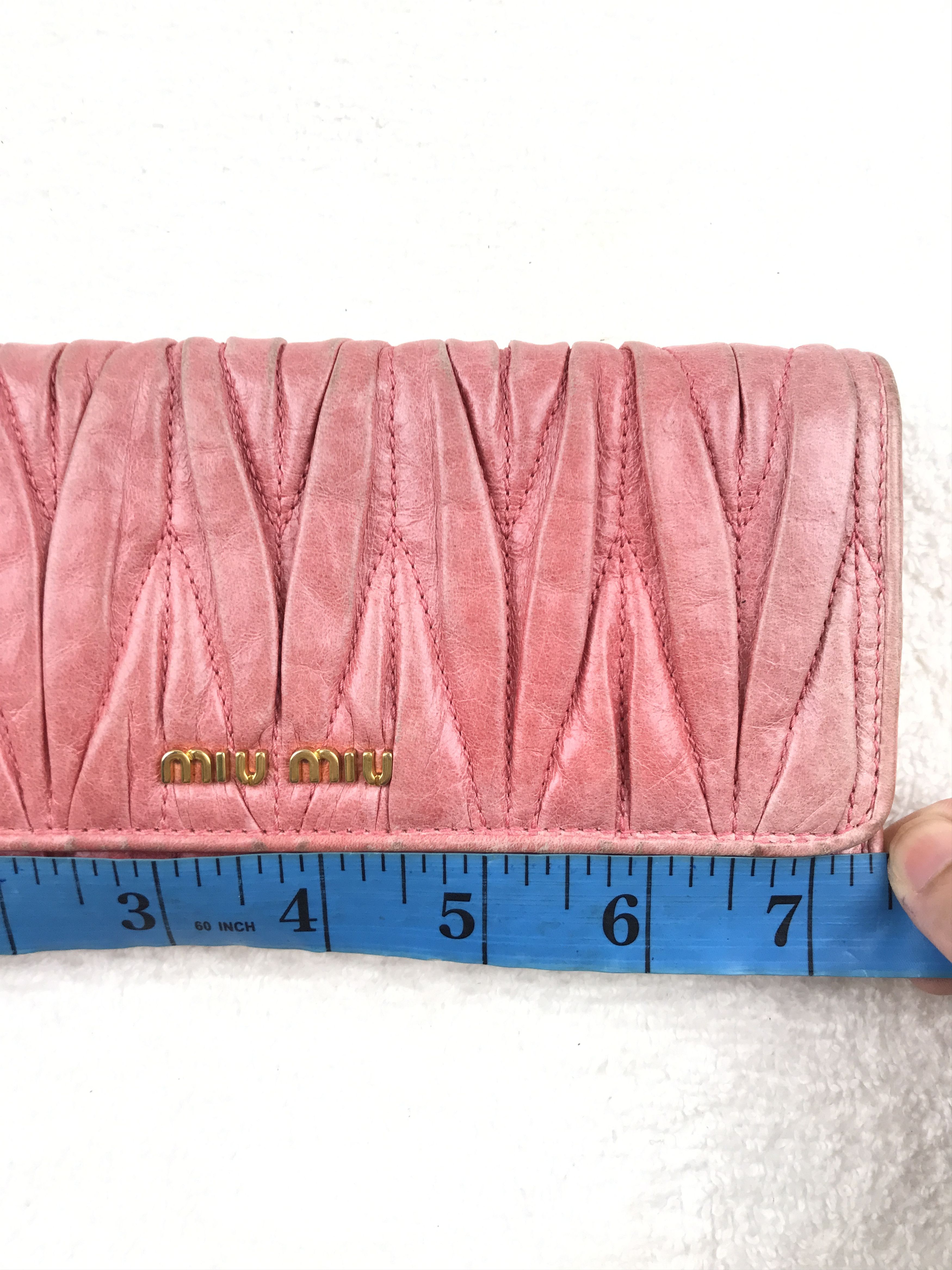 Miu Miu × Vintage Miu Miu Bifold Long Wallet Size ONE SIZE - 7 Thumbnail