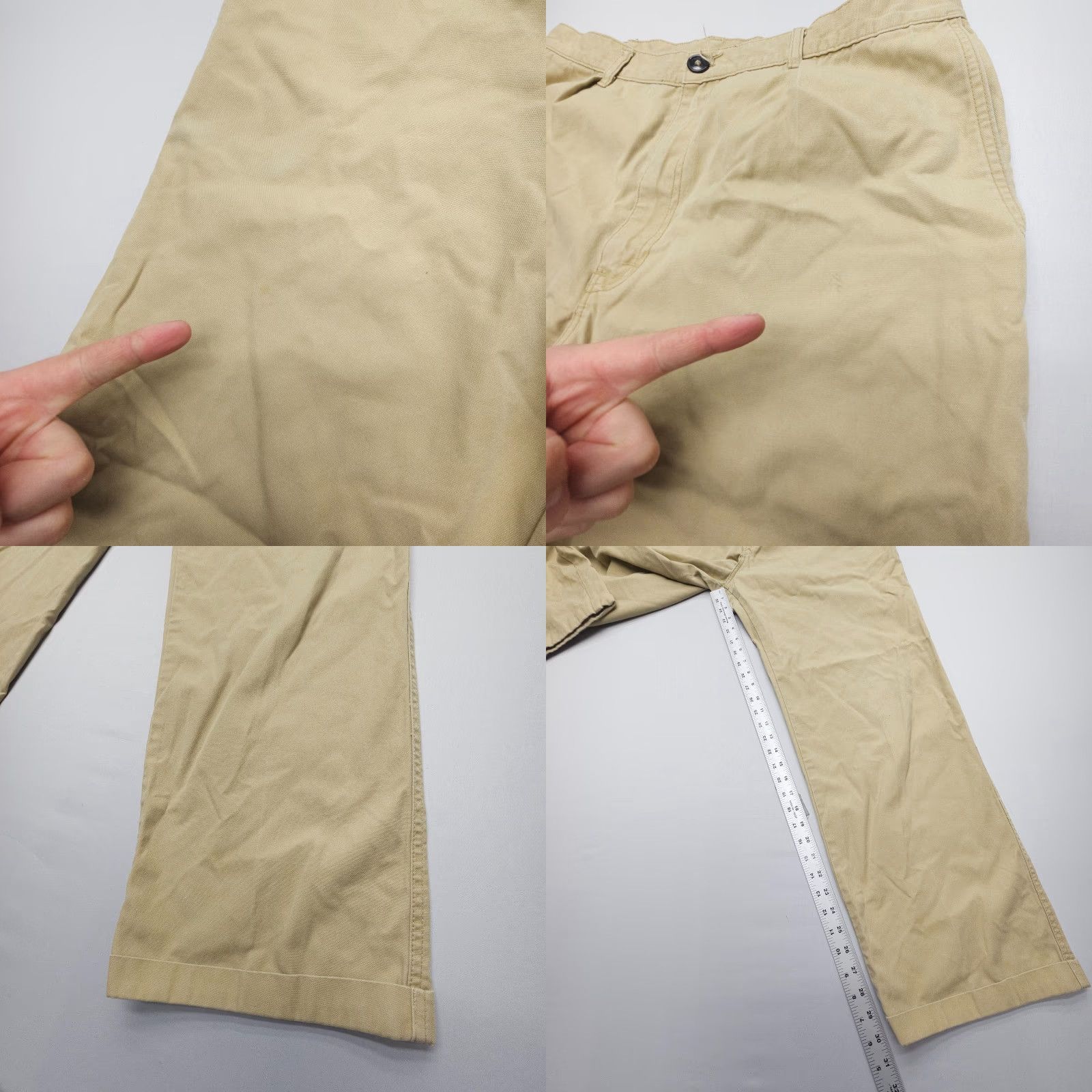 Patagonia VINTAGE Patagonia DualSpun Pants Mens 36 (34x30) Gorpcore Pleated Cuffed Canvas Size US 36 / EU 52 - 8 Thumbnail