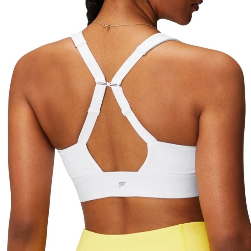 Fabletics Fabletics All Day Every Day Low Impact Bra in White, Size M Size M / US 6-8 / IT 42-44 - 2 Thumbnail