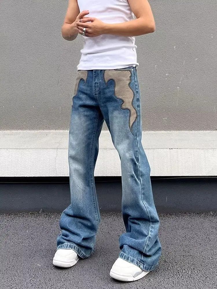Jean Embrodered Wing Loose Jeans Size US 34 / EU 50 - 5 Thumbnail