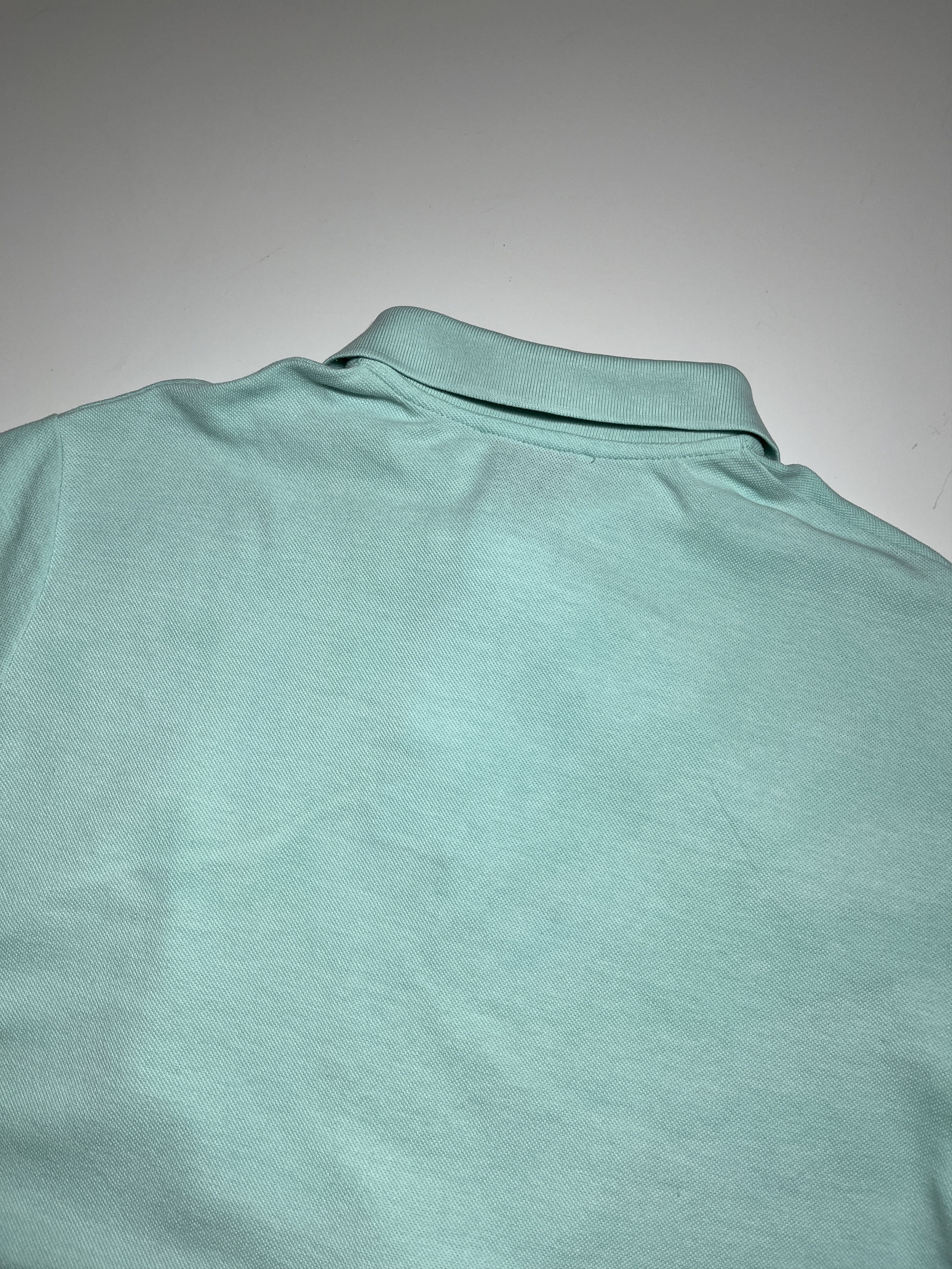 Vintage × Yves Saint Laurent Vintage Yves Saint Laurent Pour Homme Turquoise Polo Shirt Size US L / EU 52-54 / 3 - 9 Thumbnail