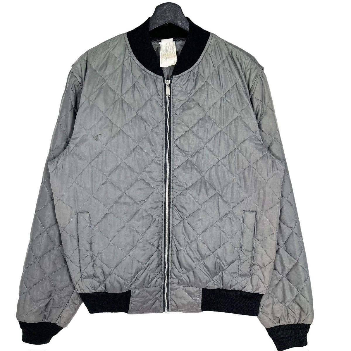 The Unbranded Brand Vintage Unbrand Quilted Bomber Jacket Size US M / EU 48-50 / 2 - 1 Thumbnail
