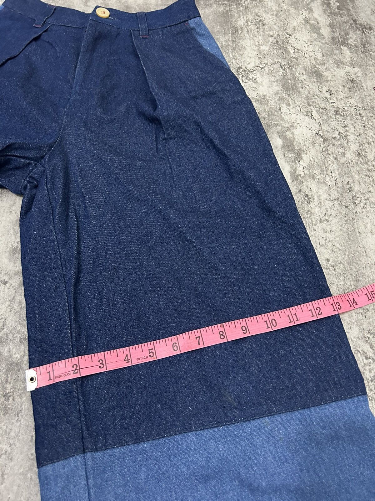 Japanese Brand × Yohji Yamamoto Pou Dou Dou Baggy Jeans Yohji style Size US 28 / EU 44 - 18 Thumbnail