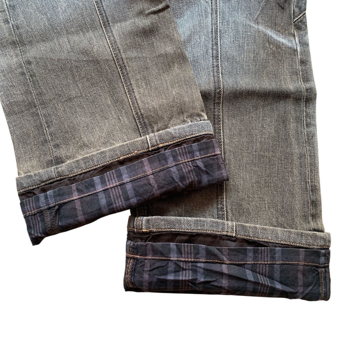 Japanese Brand 2000s Nicole Club For Men Clawmark Jeans Pants Size US 33 - 3 Thumbnail