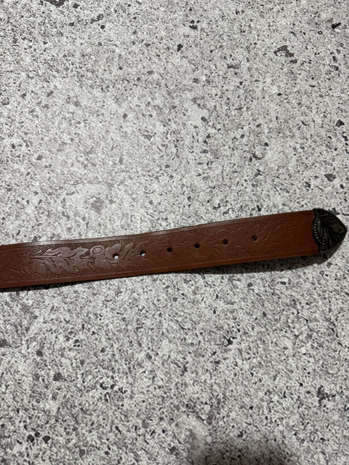 Cowboy Equipment × Hysteric Glamour × Japanese Brand Vintage 90s American Cowboy Bikers Belt Y2K Hype USA Size ONE SIZE - 4 Thumbnail
