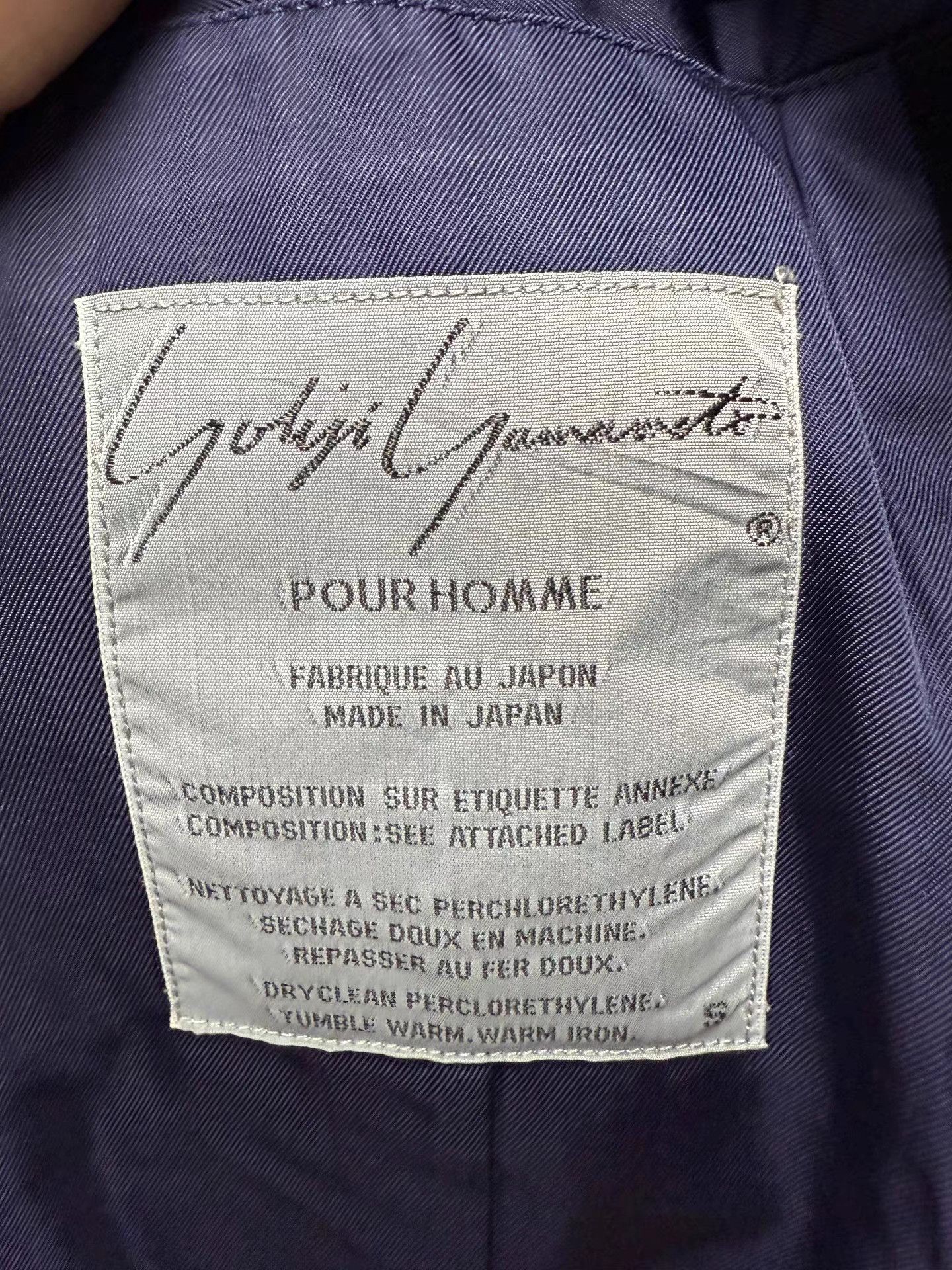 Yohji Yamamoto Yohji Yamamoto Wooden Button Wool Jacket K20 Size US S / EU 44-46 / 1 - 6 Thumbnail