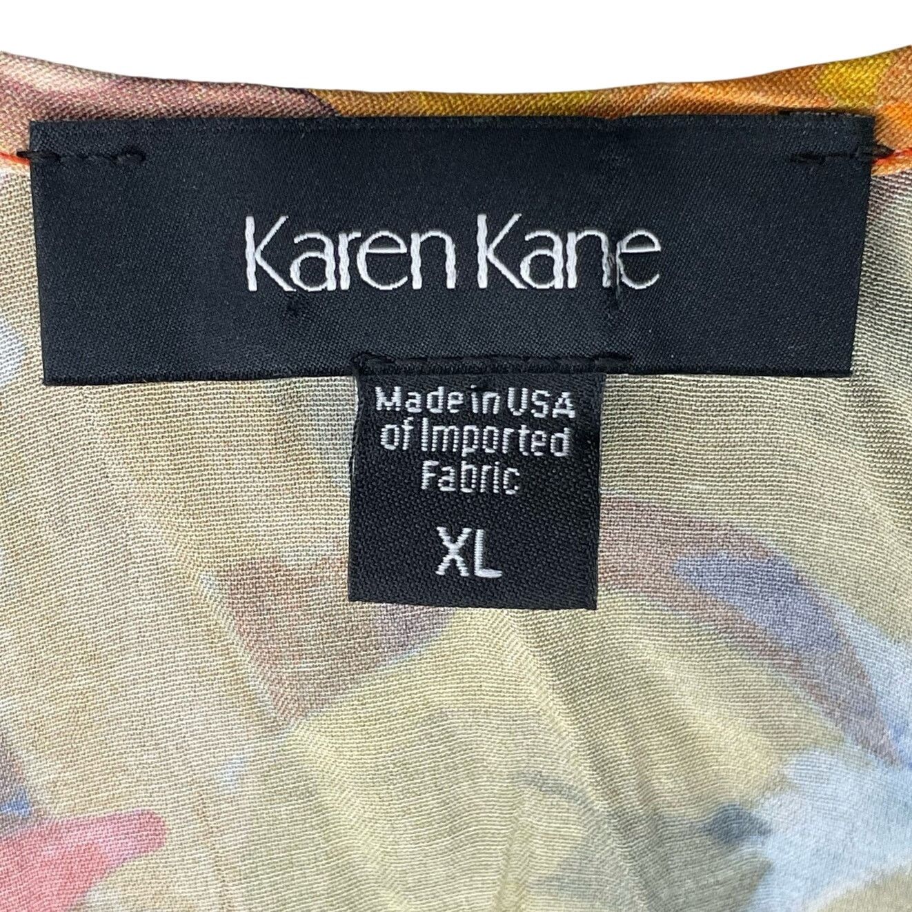 Other Karen Kane Colorful Blouse Size XL / US 12-14 / IT 48-50 - 2 Thumbnail