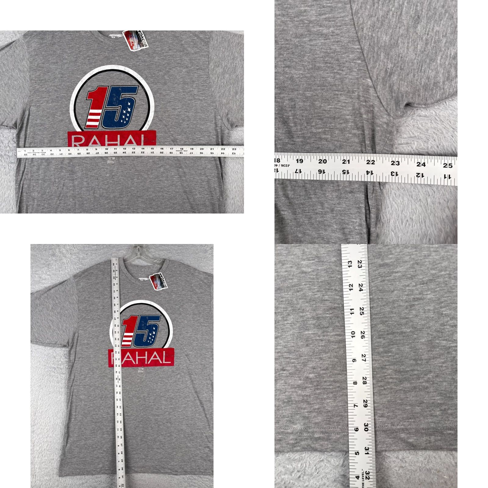 Vintage Indycar Shirt Adult XL Gray EI-LO INC T-Shirt Men’s Cars Racing Logo Cotton New Size US XL / EU 56 / 4 - 8 Thumbnail