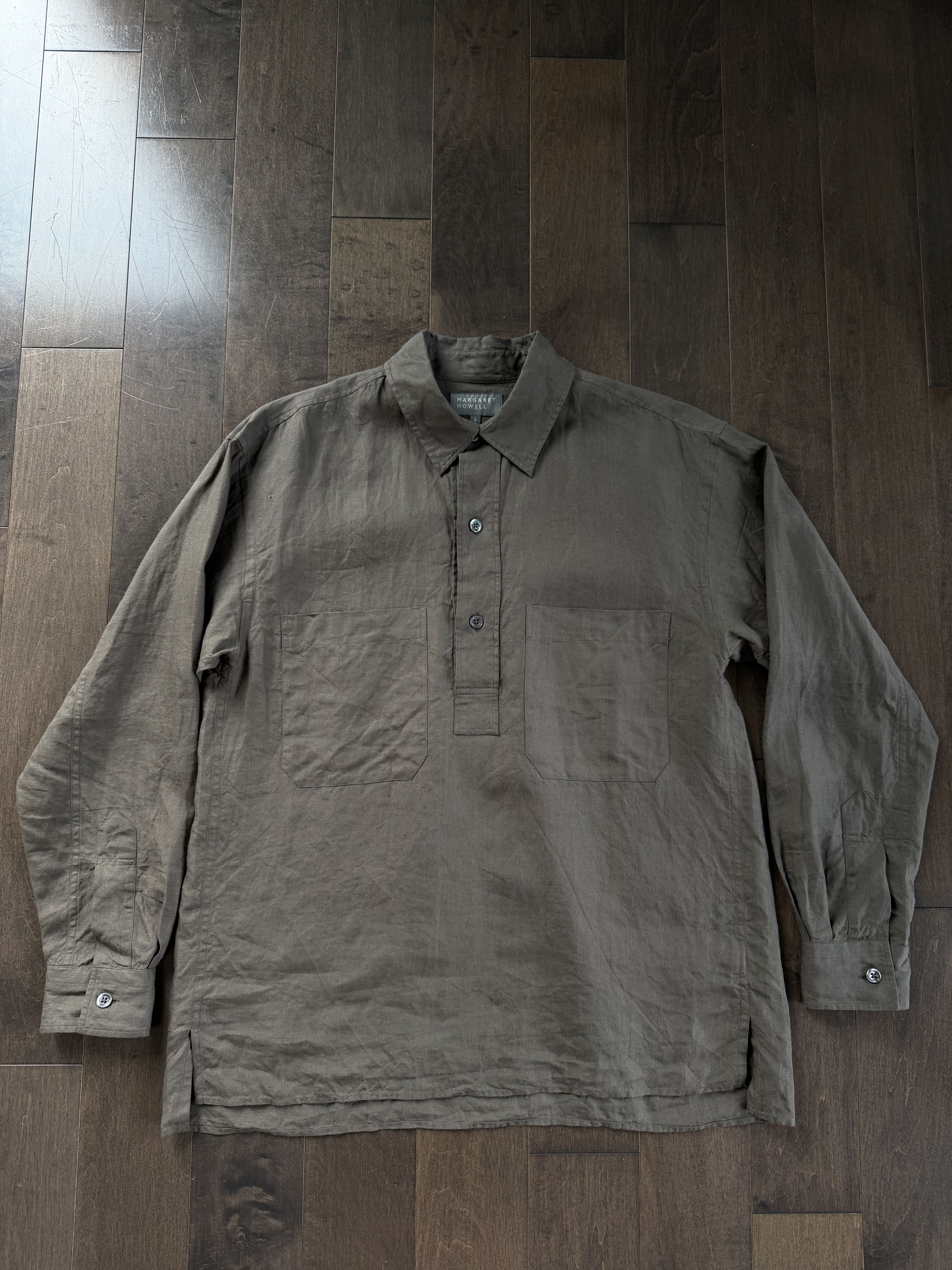Margaret Howell Margaret Howell Oversized Linen Check Shirt | Grailed