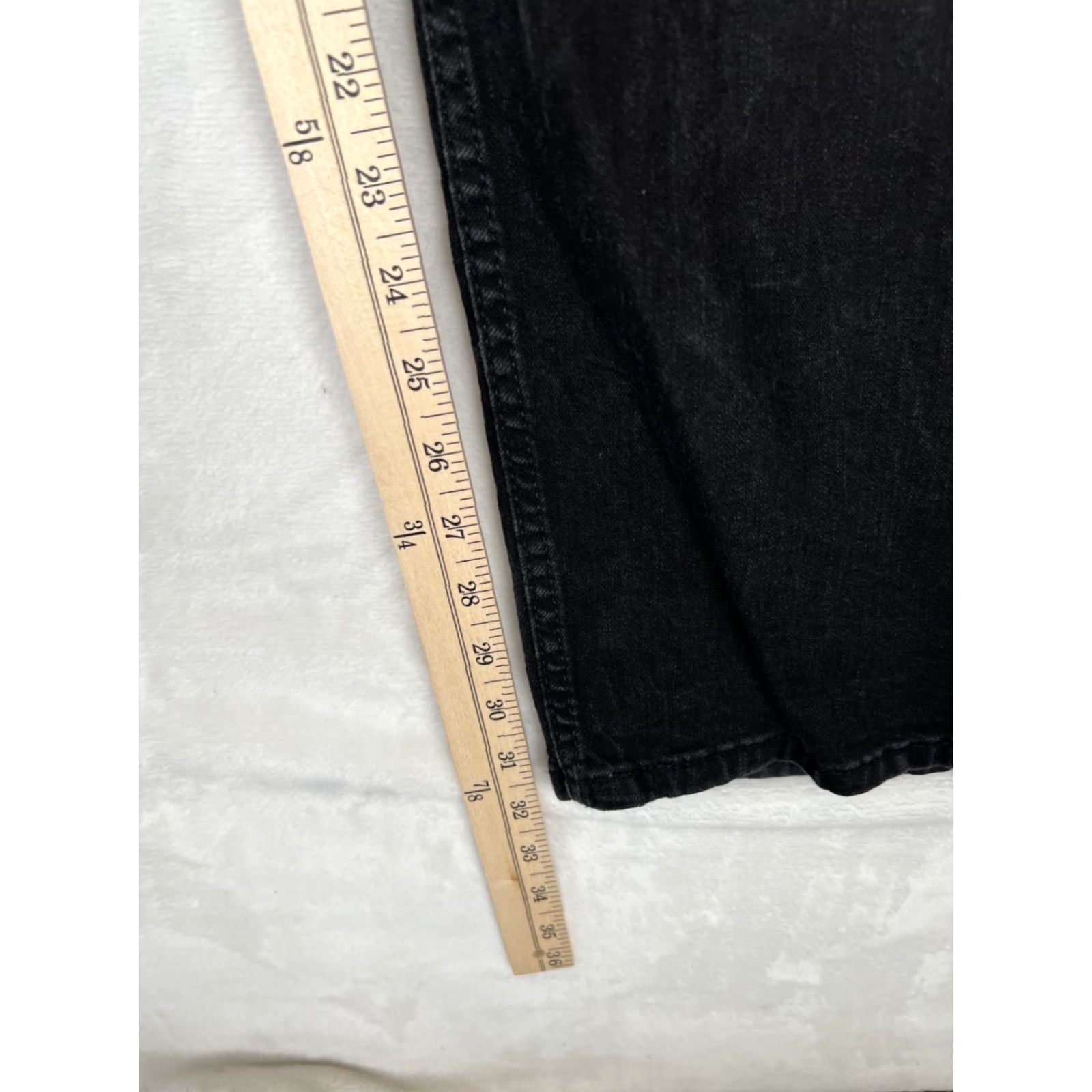 Levi's VINTAGE Levi’s 505 Black Denim Jeans Jeans 38x32 Men 90s Grunge Straight USA Read Faded Comfort Regular Men Size US 38 / EU 54 - 6 Thumbnail