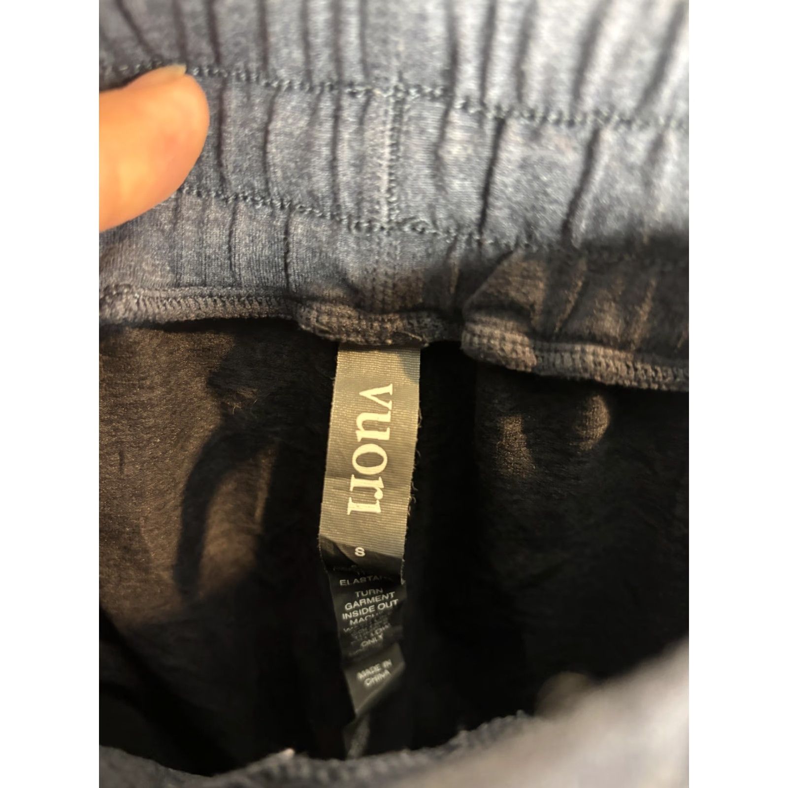 Vuori Vuori Jogger Pants Mens Small Gray Drawstring Cuffed Sweatpants Lounge Soft Size US 29 - 4 Thumbnail