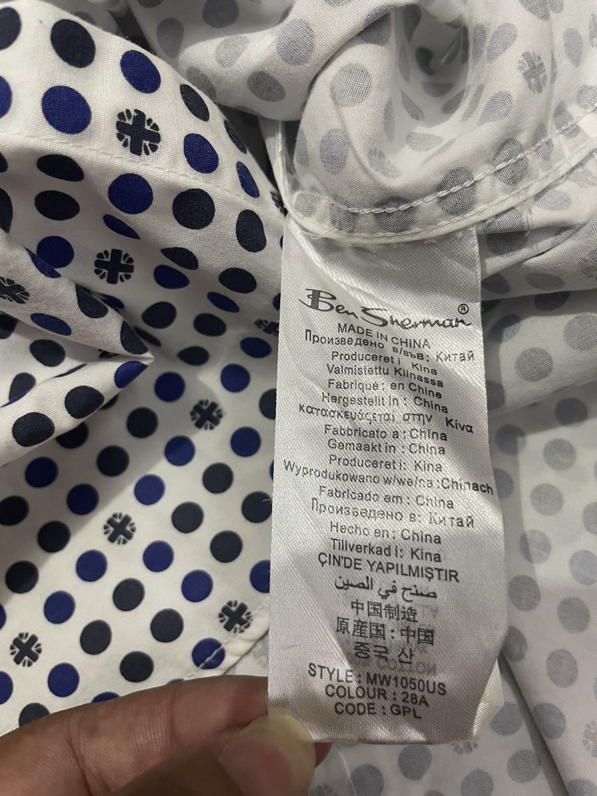 Ben Sherman × Japanese Brand Ben Sherman Full Printed Button ups Size US L / EU 52-54 / 3 - 15 Thumbnail