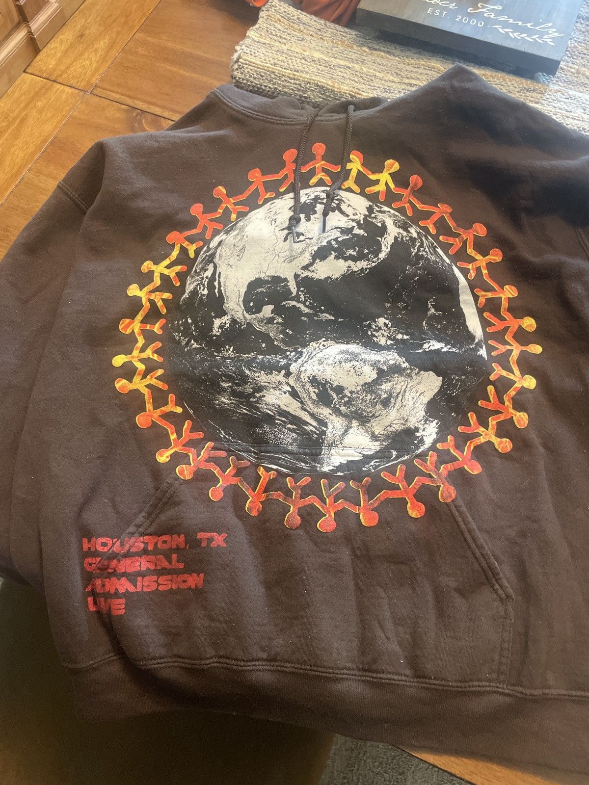 Brown buy travis scott astroworld festival hoodie