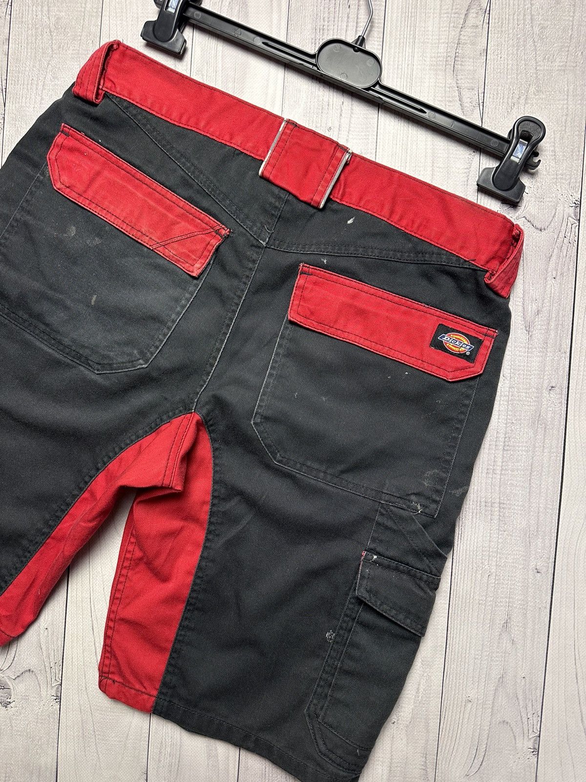 Dickies × Vintage Vintage Dickies cargo shorts size M red line rare distressed Size US 32 / EU 48 - 3 Thumbnail