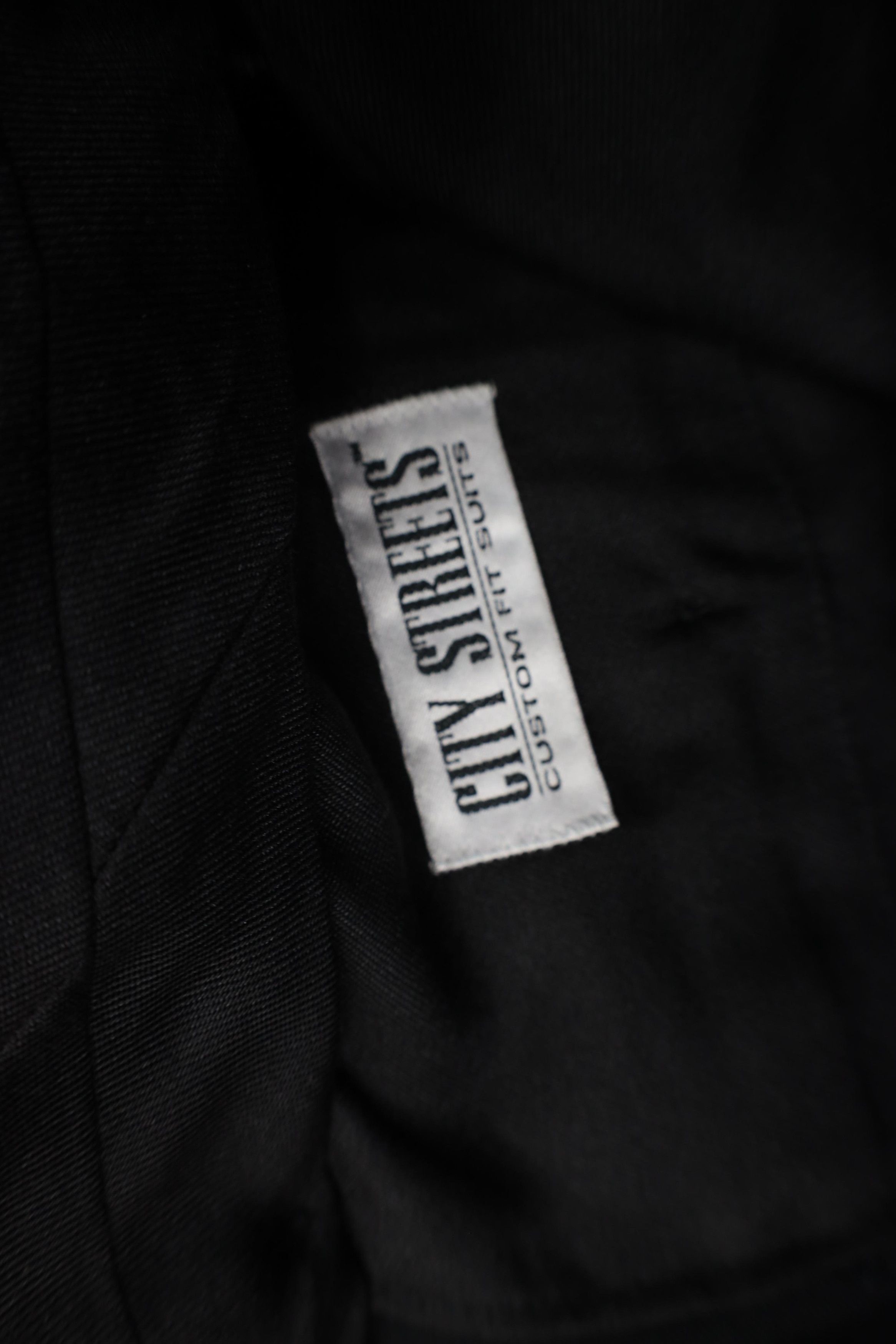 Vintage Vintage 90s Streetwear Knit High Waisted Chino Pants Black Size US 28 / EU 44 - 8 Thumbnail