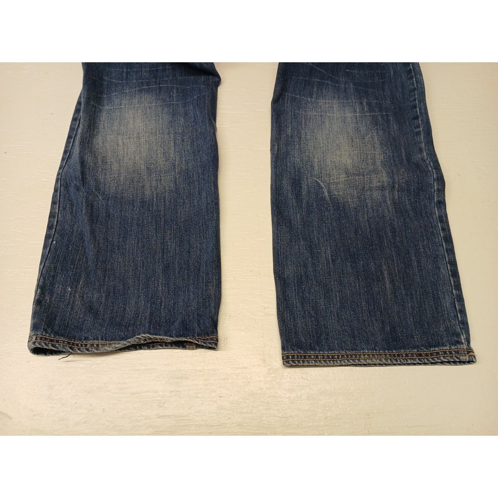 Arizona Jean Co. Arizona Jeans (38x34) Relaxed Blue Denim Straight Leg Pants Size US 38 / EU 54 - 9 Thumbnail
