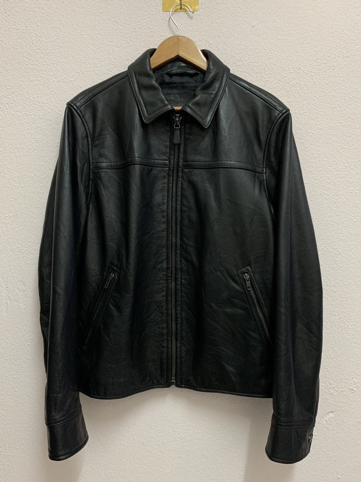 Coach COACH Zipper Leather Jacket Size US M / EU 48-50 / 2 - 1 Thumbnail