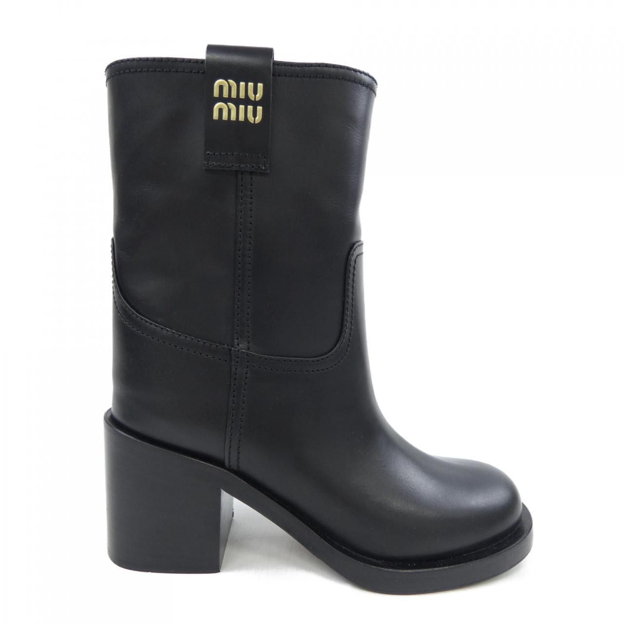 Miu Miu Miu Miu Miu Miu Boots Leather Shoes DUTY FREE for USA Size ONE SIZE - 1 Thumbnail