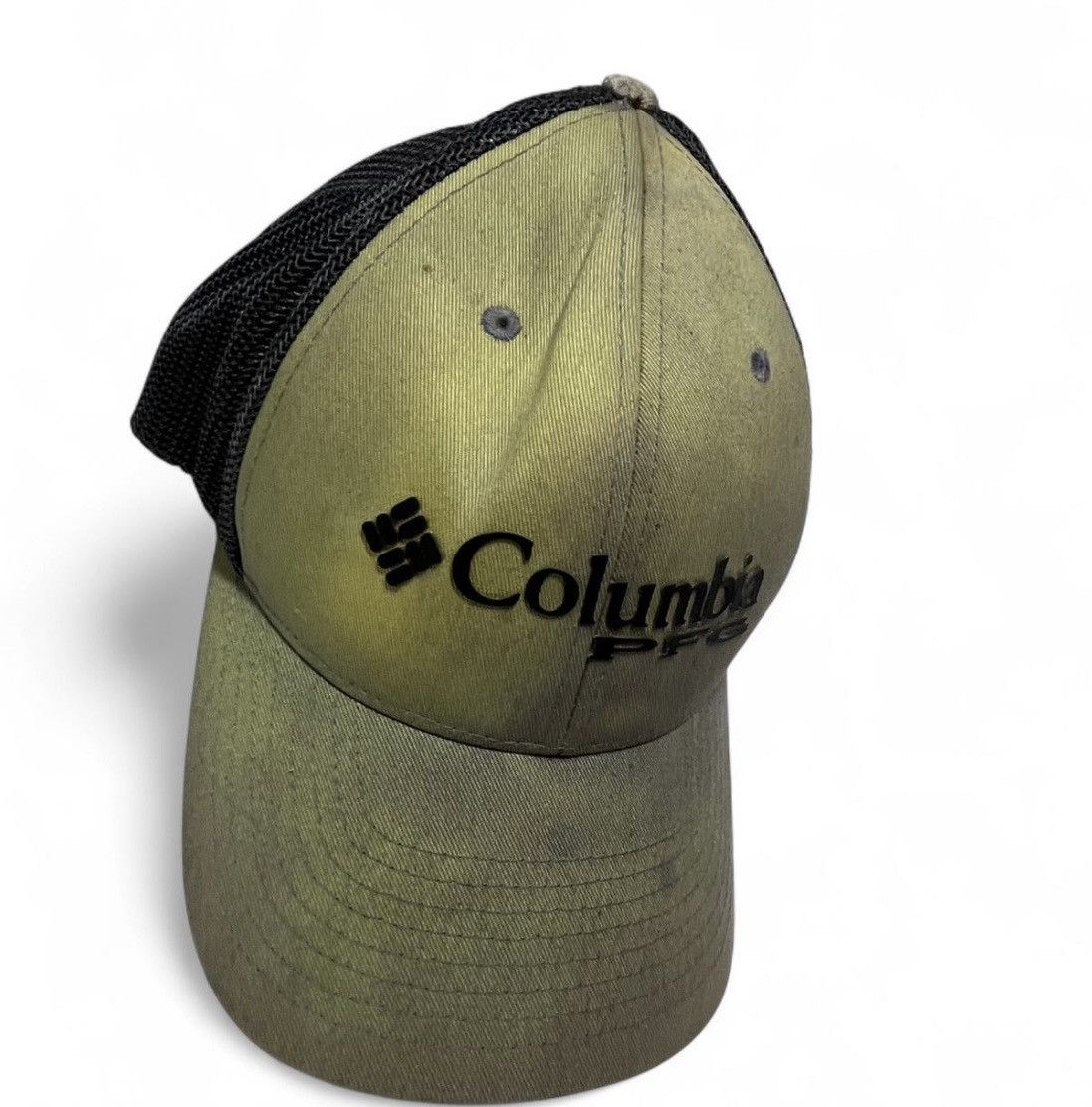 Columbia Columbia Olive Green/Black Sun Burst Distress Snapback Hat Size ONE SIZE - 2 Thumbnail