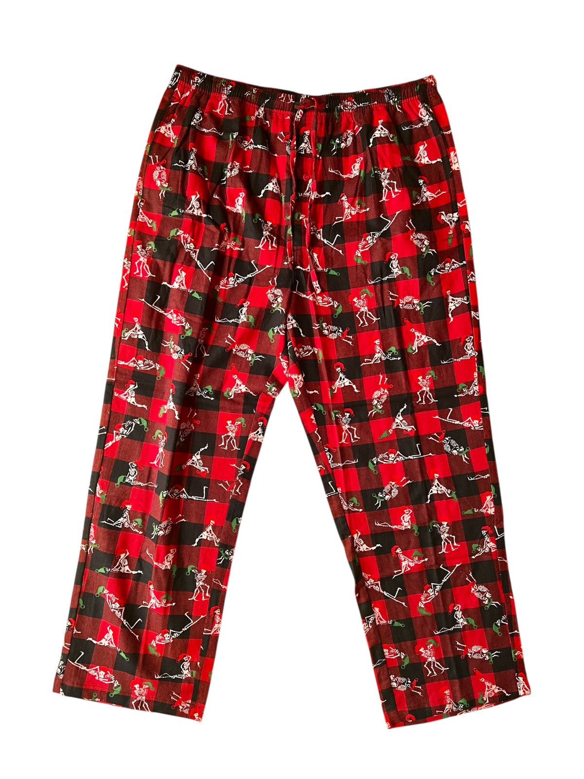 Supreme M - Supreme Holiday Pajama Set Red FW25 flannel shirt pant Size ONE SIZE - 4 Thumbnail
