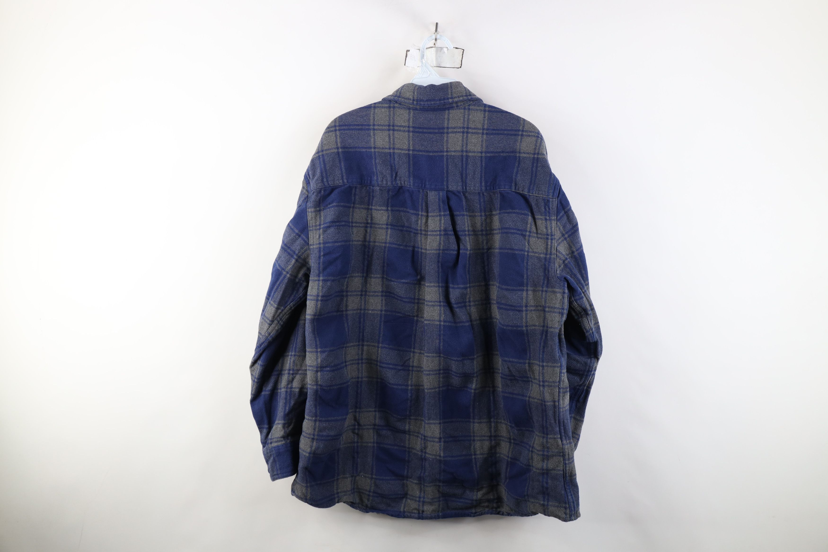 Vintage Vintage 90s Streetwear Heavyweight Collared Button Shirt Size US XL / EU 56 / 4 - 7 Thumbnail