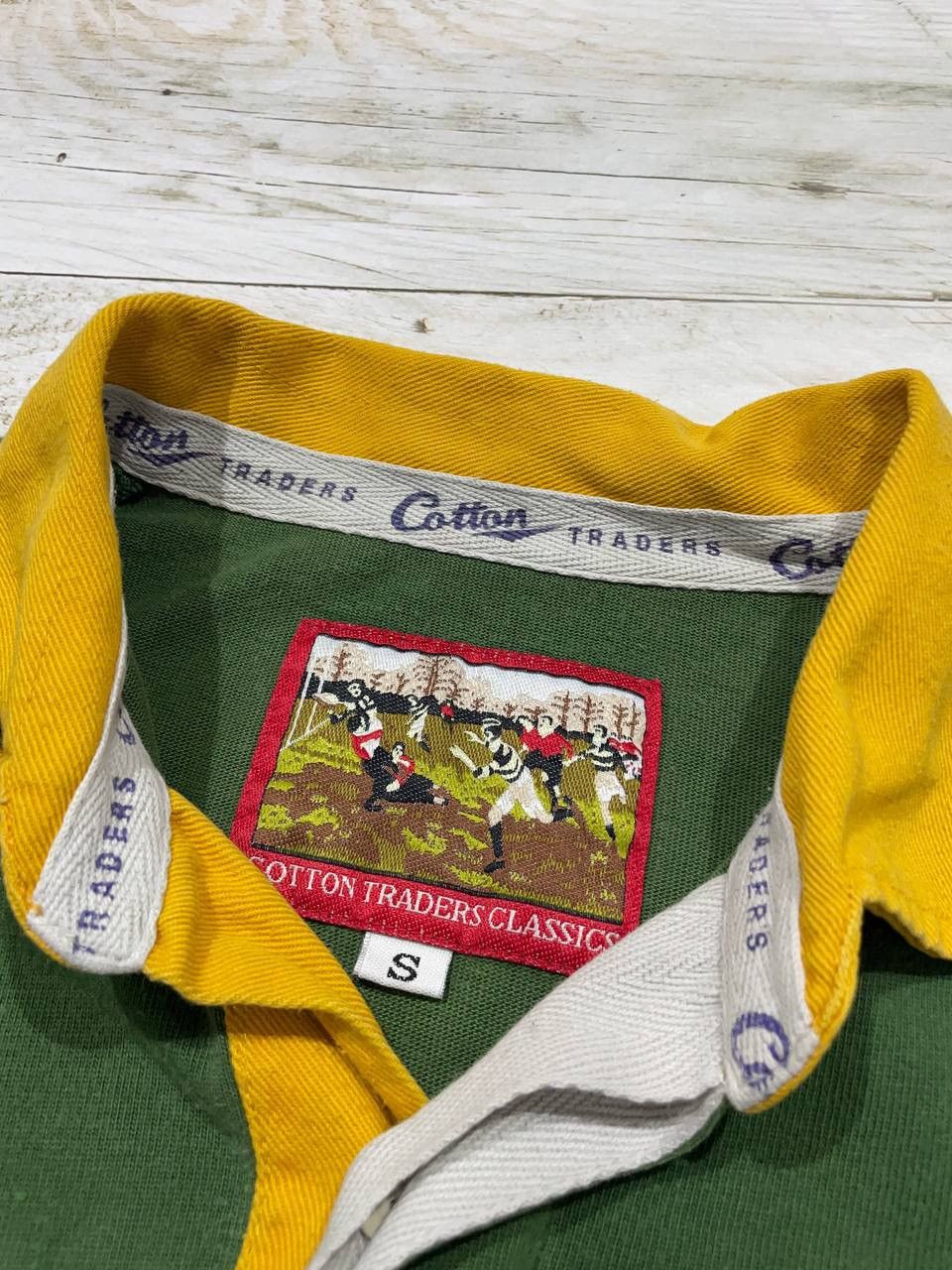 Cotton Traders Vintage Cotton Traders Rugby South Africa Long Sleeve Faded Size US S / EU 44-46 / 1 - 7 Thumbnail