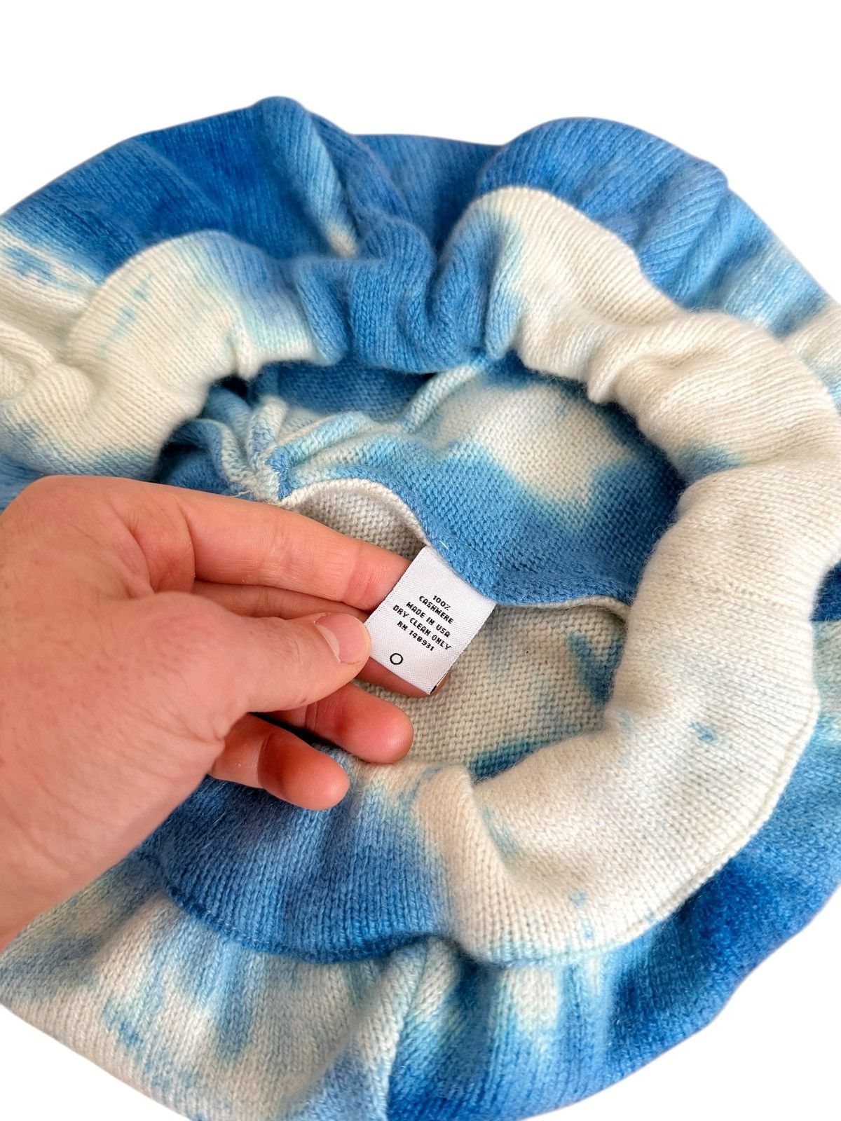 The Elder Statesman x Mordechai Rubinstein Cashmere Beret Size ONE SIZE - 3 Thumbnail