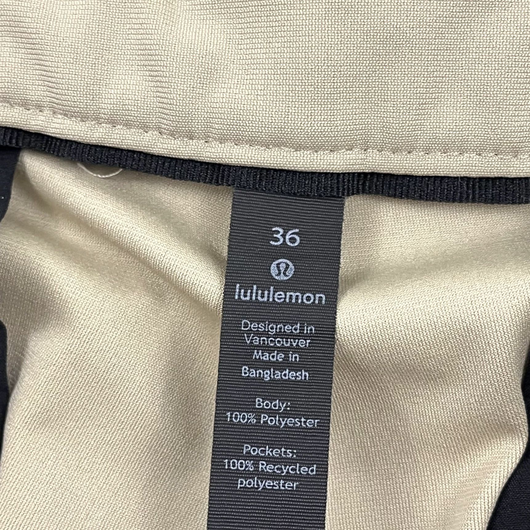 Lululemon Lululemon Commission Pants Men 36 x 31 Chino Brown 5-Pocket Classic Office Travel Size US 36 / EU 52 - 2 Thumbnail