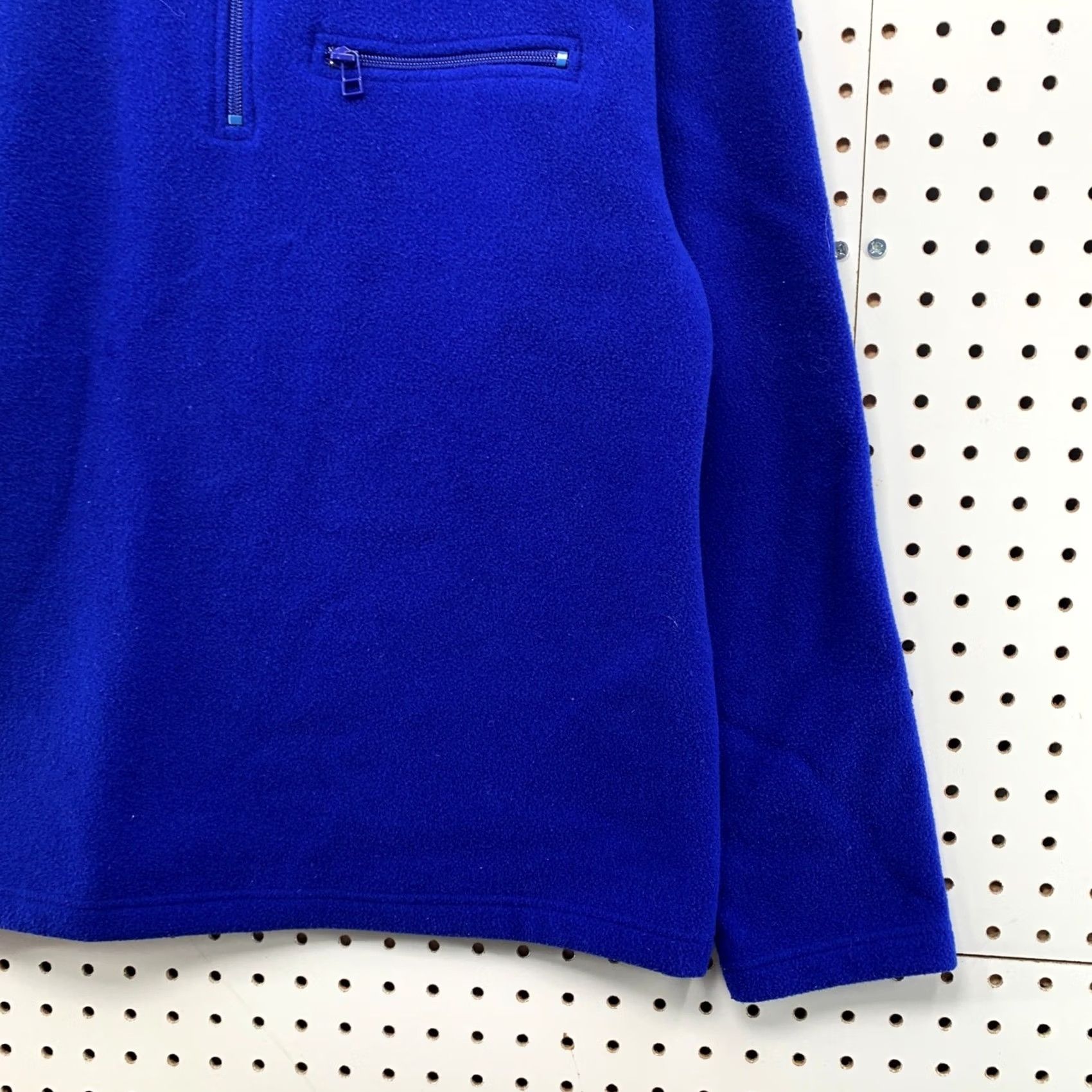 Gap Vintage Gap Fleece Pullover Mock Neck Quarter Zip Blue Pocket Y2K Mens Medium Size US M / EU 48-50 / 2 - 7 Thumbnail