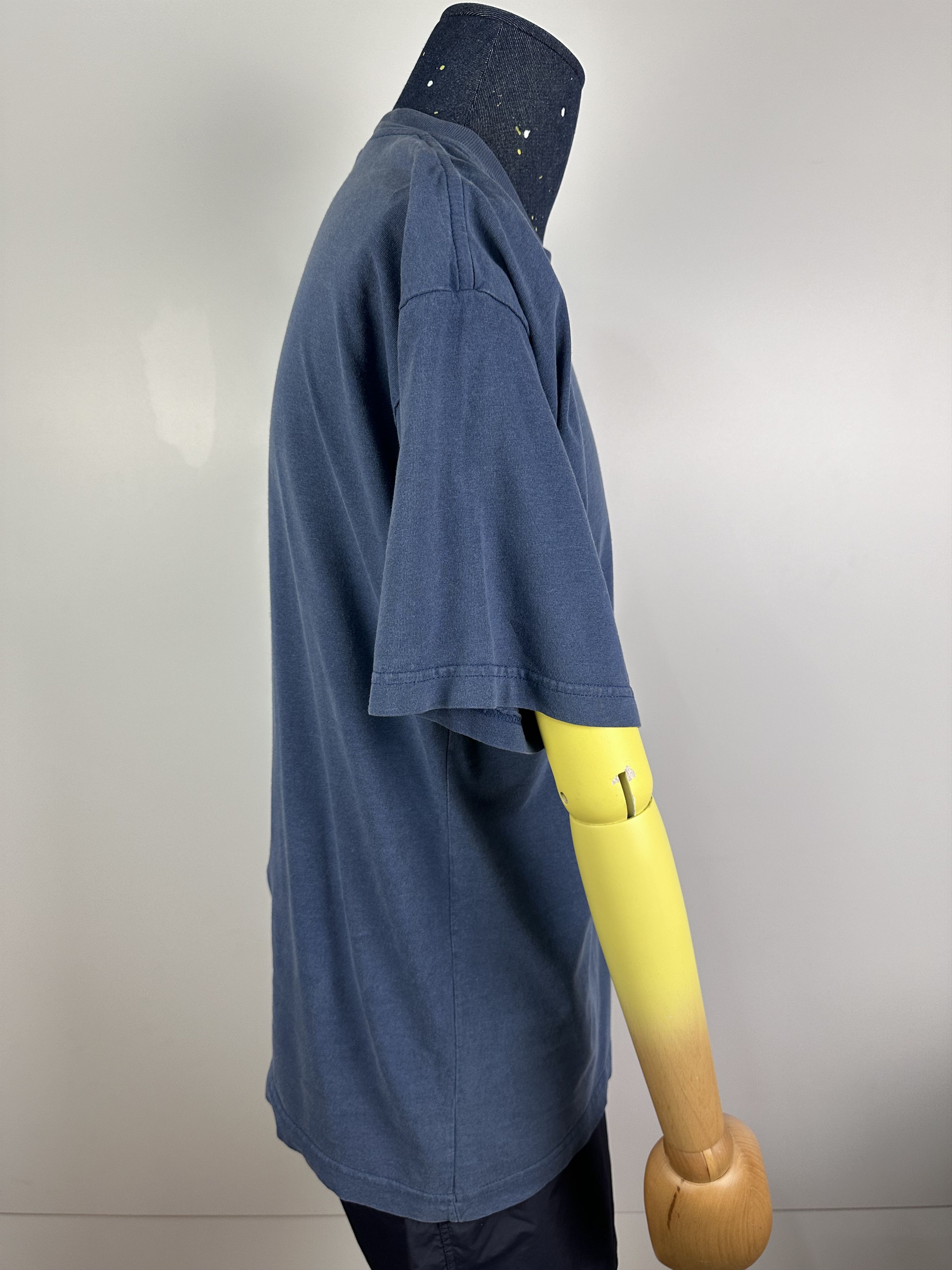 Nike × Vintage Vintage 90s Nike Sports Y2K Logo Mens T-shirt Size XL Blue Size US XL / EU 56 / 4 - 6 Thumbnail