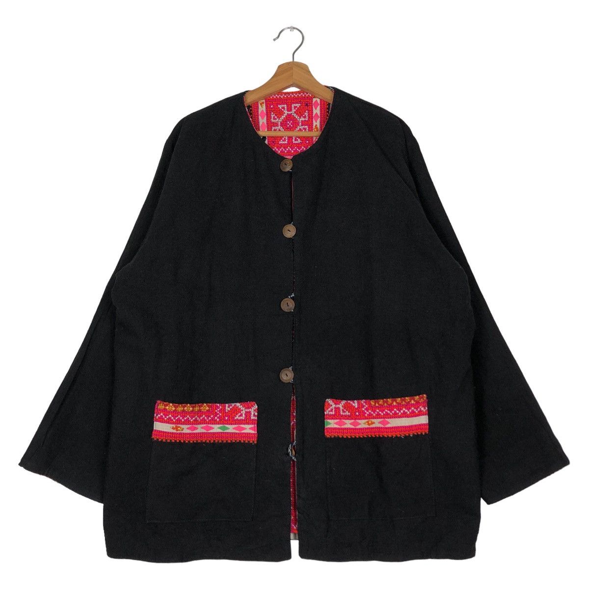 Japanese Brand Vintage Kapital Japan Design Reversible Native Aztec Navajo Size US M / EU 48-50 / 2 - 1 Thumbnail