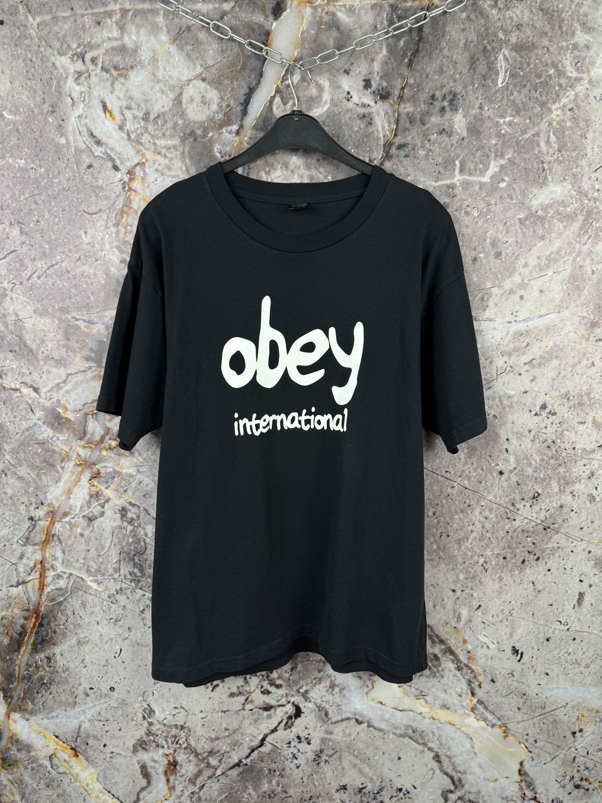 Obey × Other Men’s Obey International T-Shirt Streetwear Size Large Size US L / EU 52-54 / 3 - 1 Thumbnail