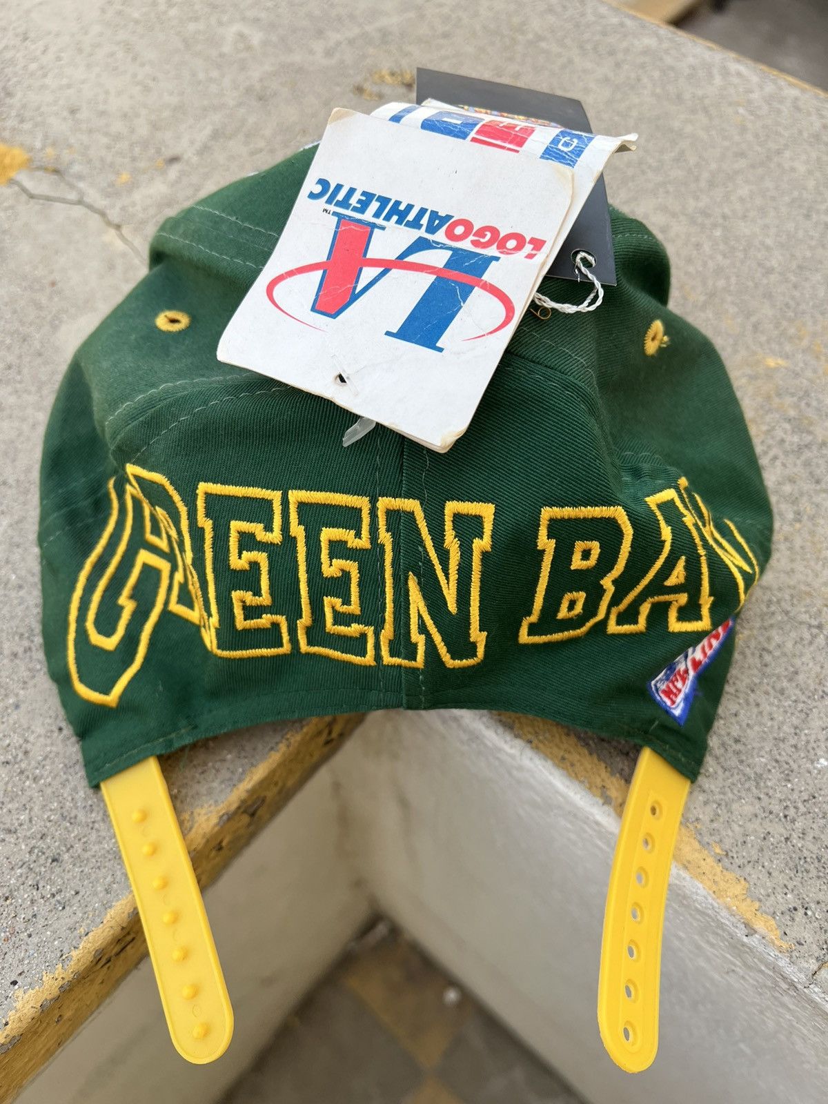 Logo Athletic Vintage 90s Green Bay Packers Snapback Size ONE SIZE - 2 Thumbnail