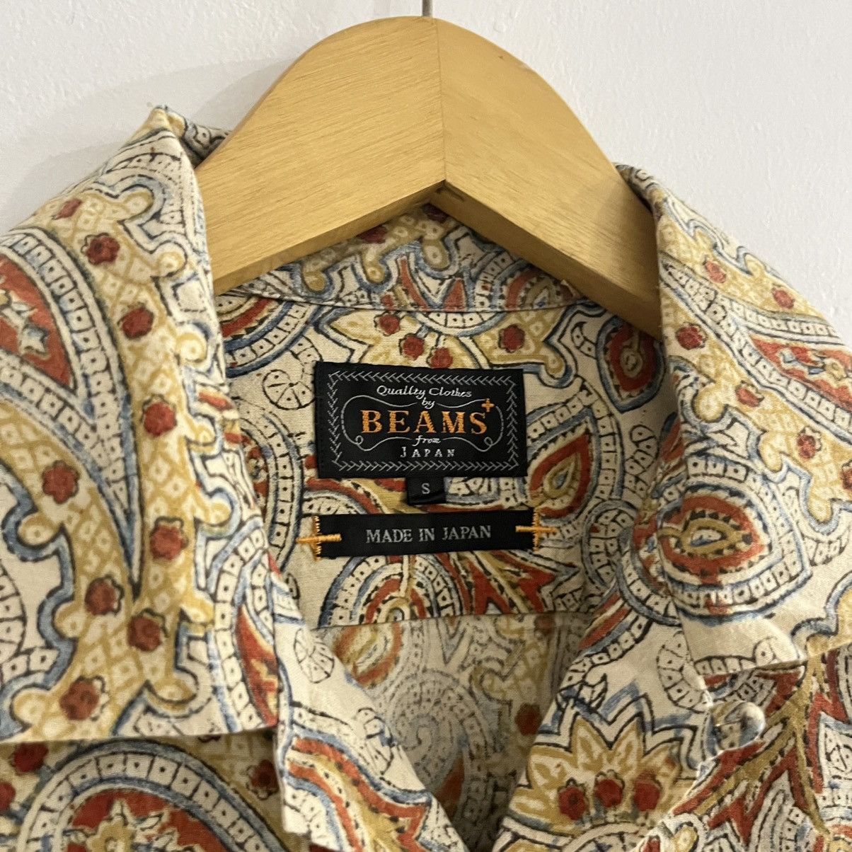 Beams Plus Beams Plus Japan - Paisley Pattern Camp Collar Shirt Size US S / EU 44-46 / 1 - 4 Thumbnail