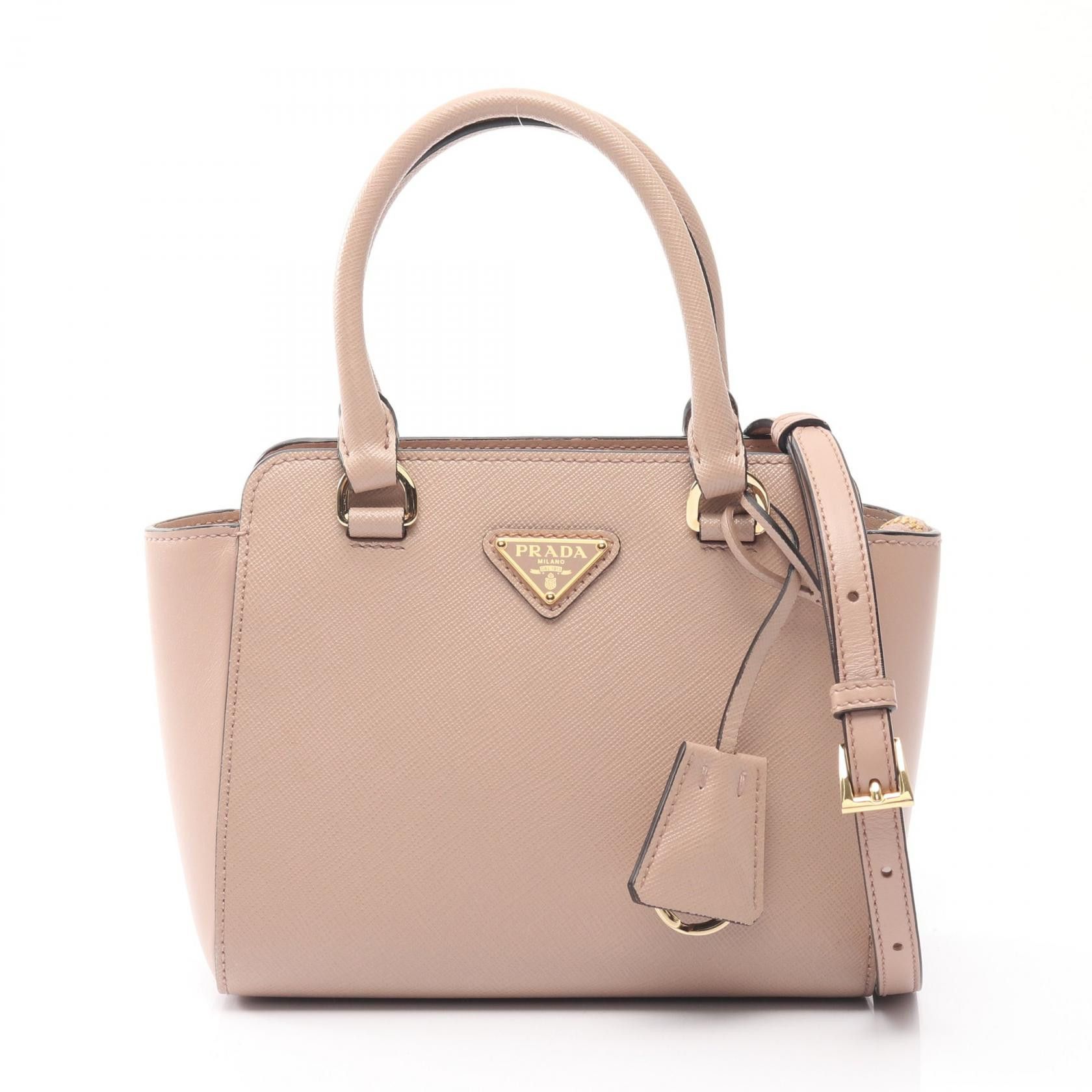 Prada Prada Prada SAFFIANO + SOFT C handbag Leather Handbag DUTY FREE for USA Size ONE SIZE - 1 Thumbnail