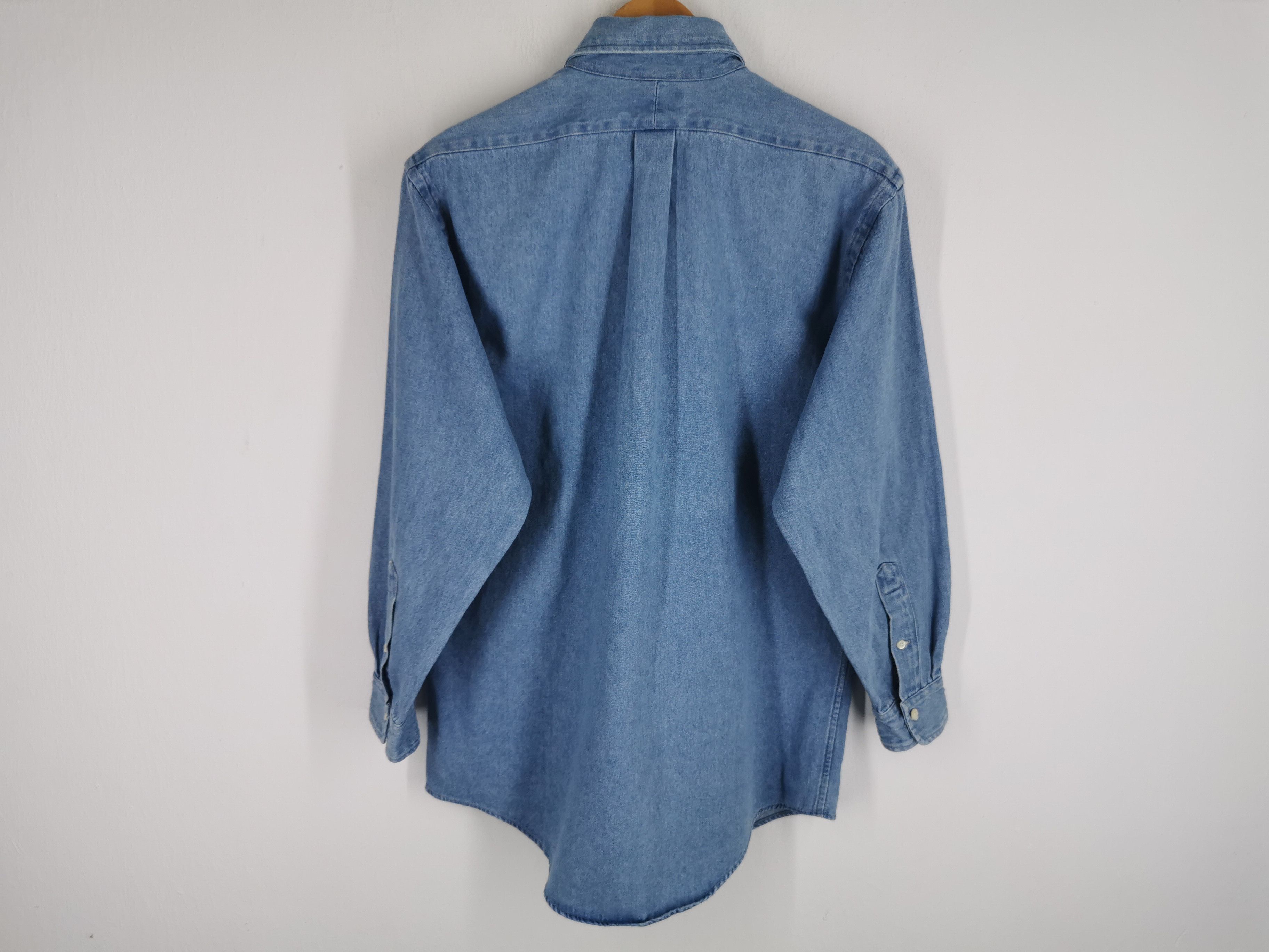 Polo Ralph Lauren Vintage 90s Polo Ralph Lauren Jeans Button Shirt Size M Size US M / EU 48-50 / 2 - 3 Thumbnail