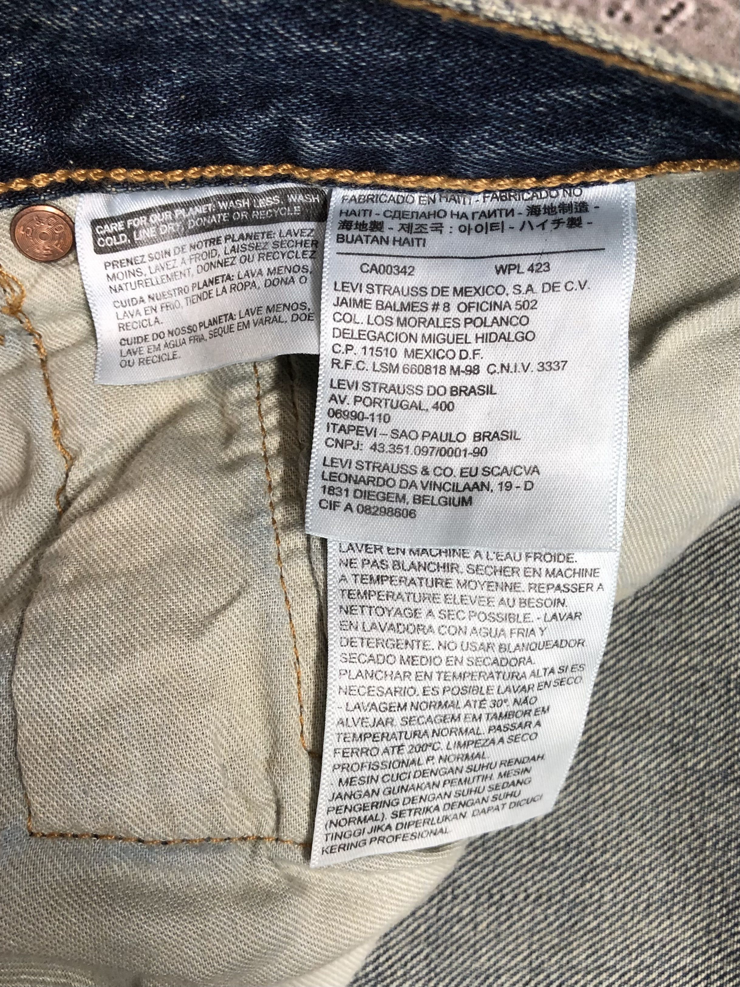Levi's Levi’s 501 Vintage Denim Jeans Size US 34 / EU 50 - 5 Thumbnail