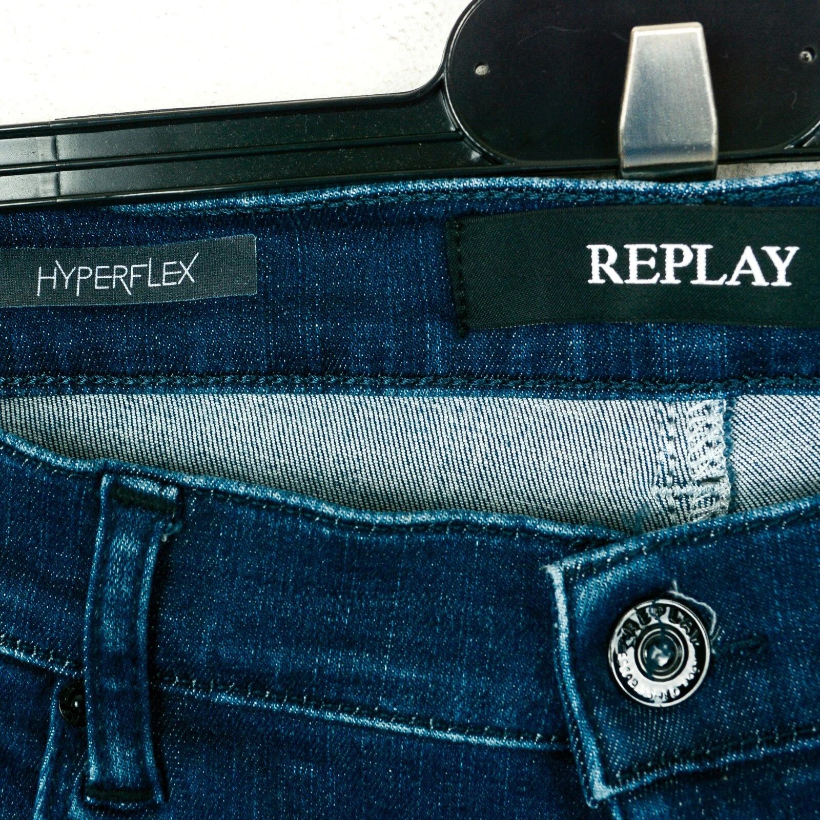 Replay Stella Women W30 L30 Skinny Jeans Mid Rise Trousers Slim Size 30" / US 8 / IT 44 - 3 Thumbnail