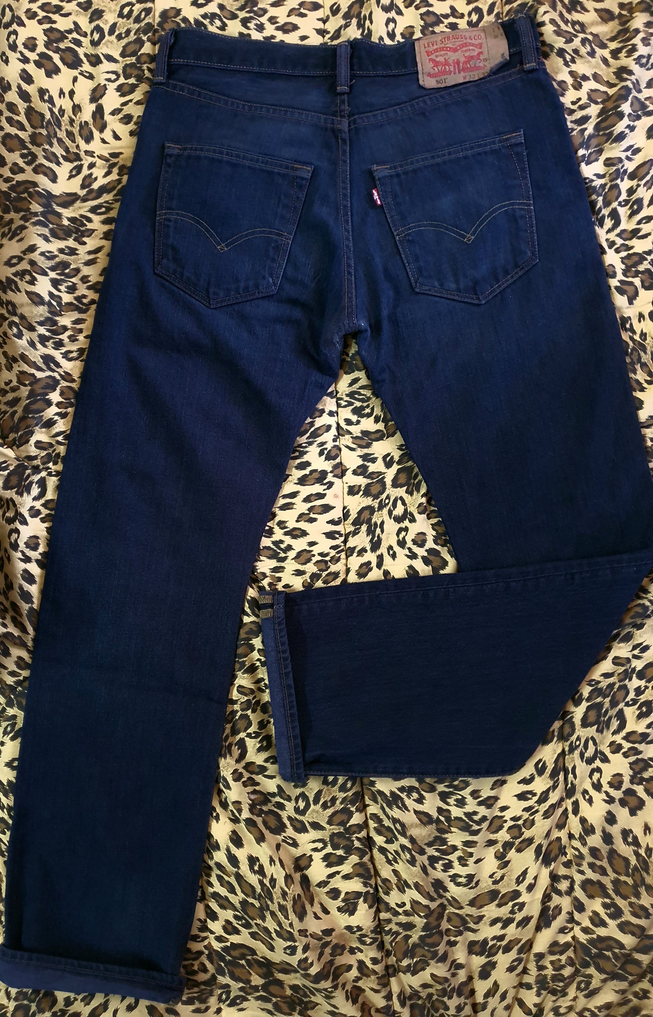 Levi's Levi Strauss & Co. 501 Straight Cut Denim Size US 32 / EU 48 - 8 Thumbnail