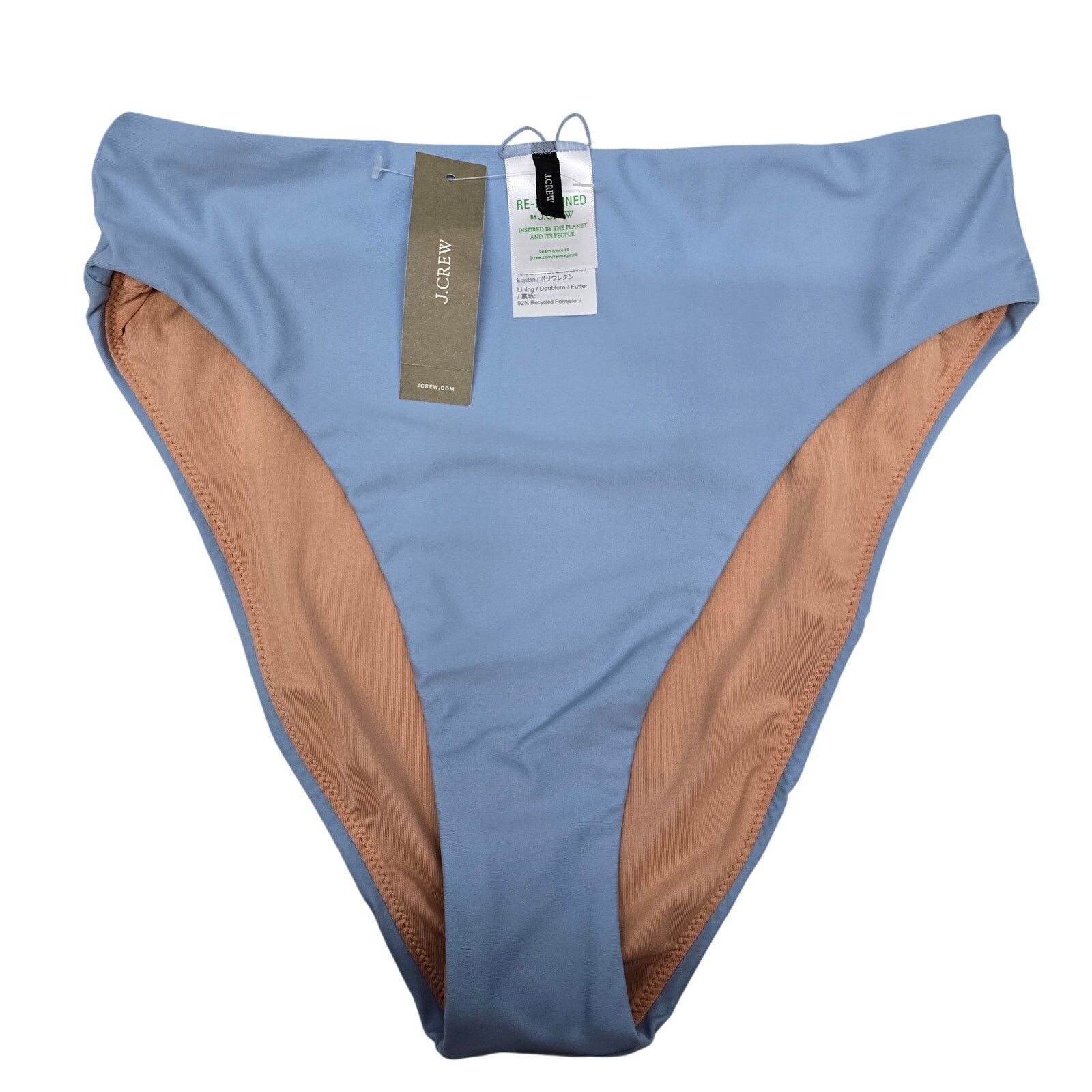 J.Crew NWT J. Crew High Rise Moderate Coverage Bikini Bottom Size S Size ONE SIZE - 4 Thumbnail